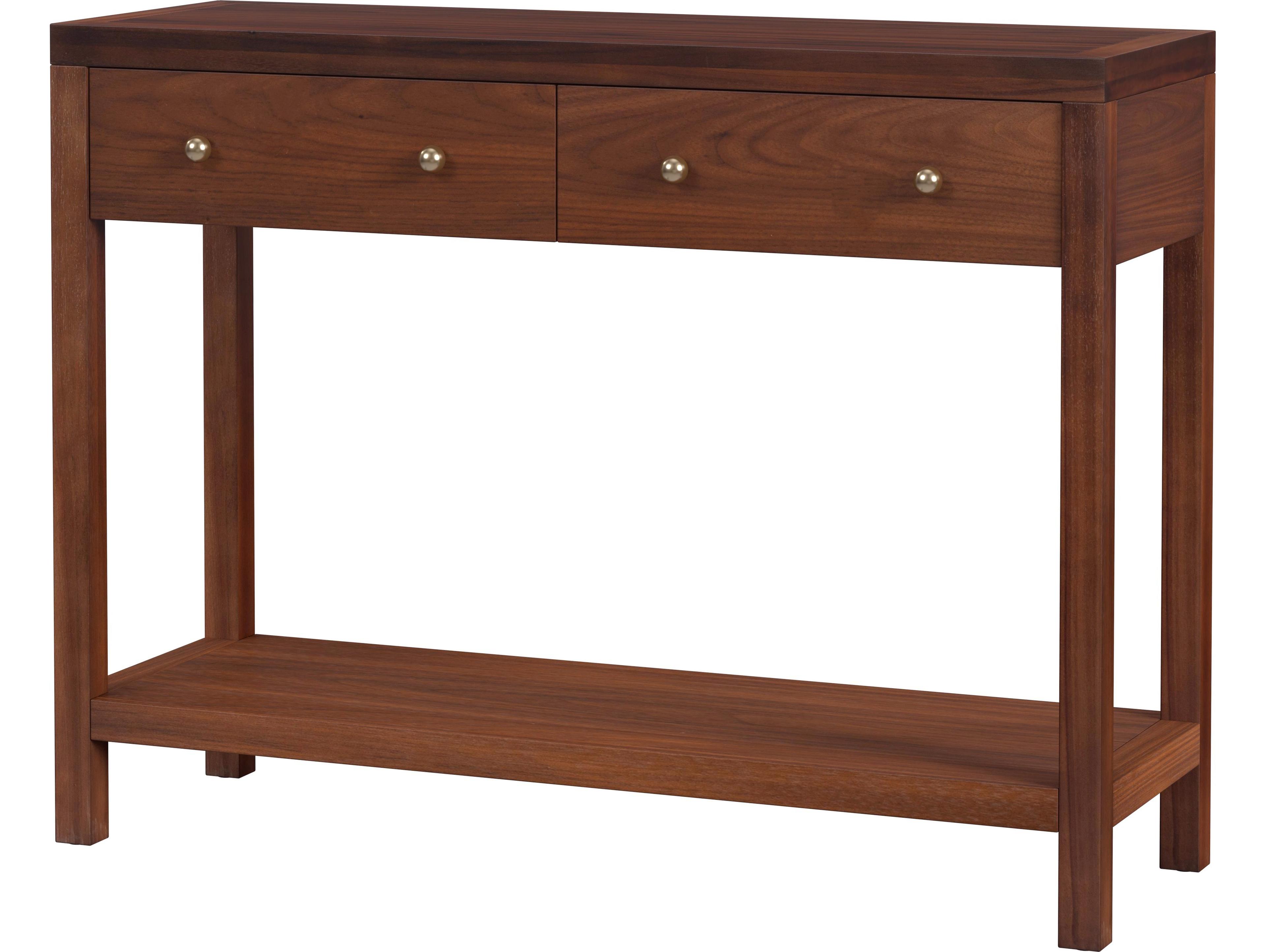 Butler Nora Rectangular Wood Walnut Console Table