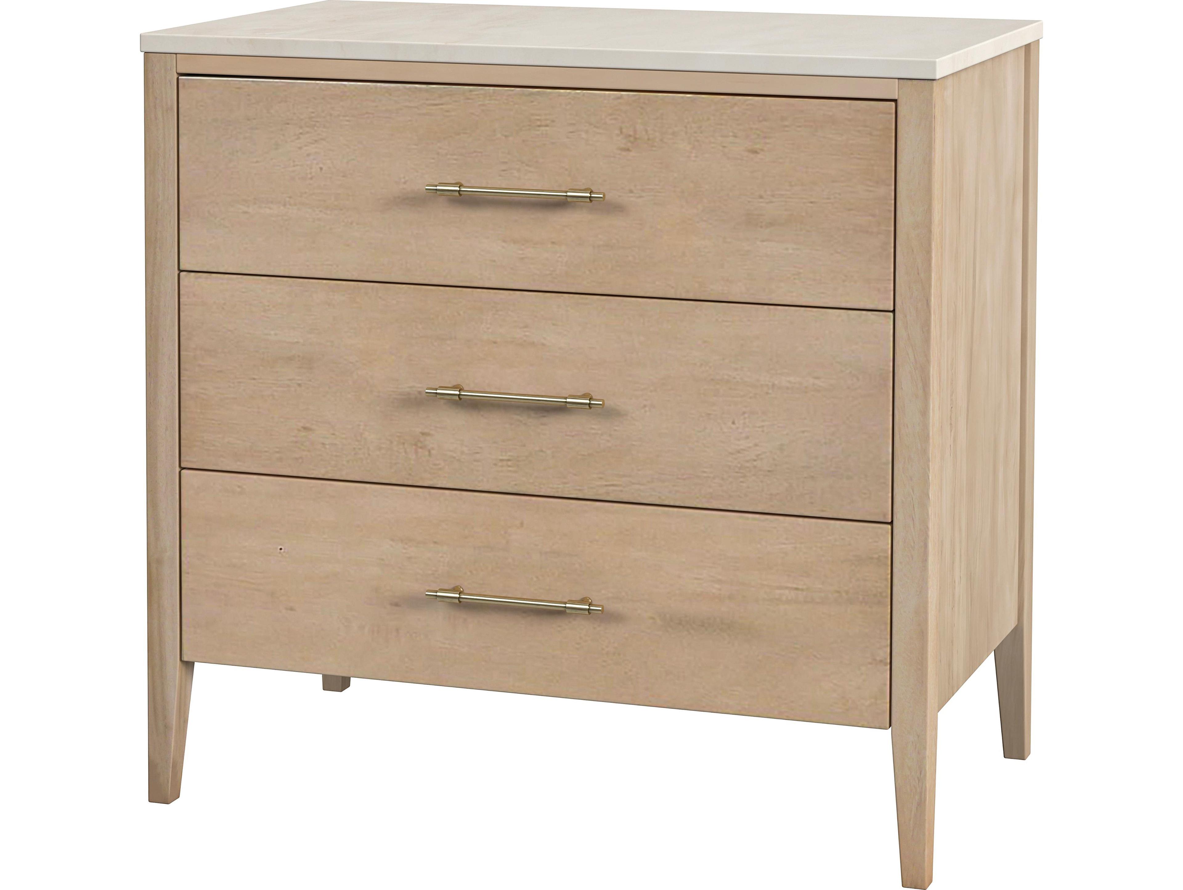 Butler Mayfair 3-Drawers Natural Solid Wood Dresser