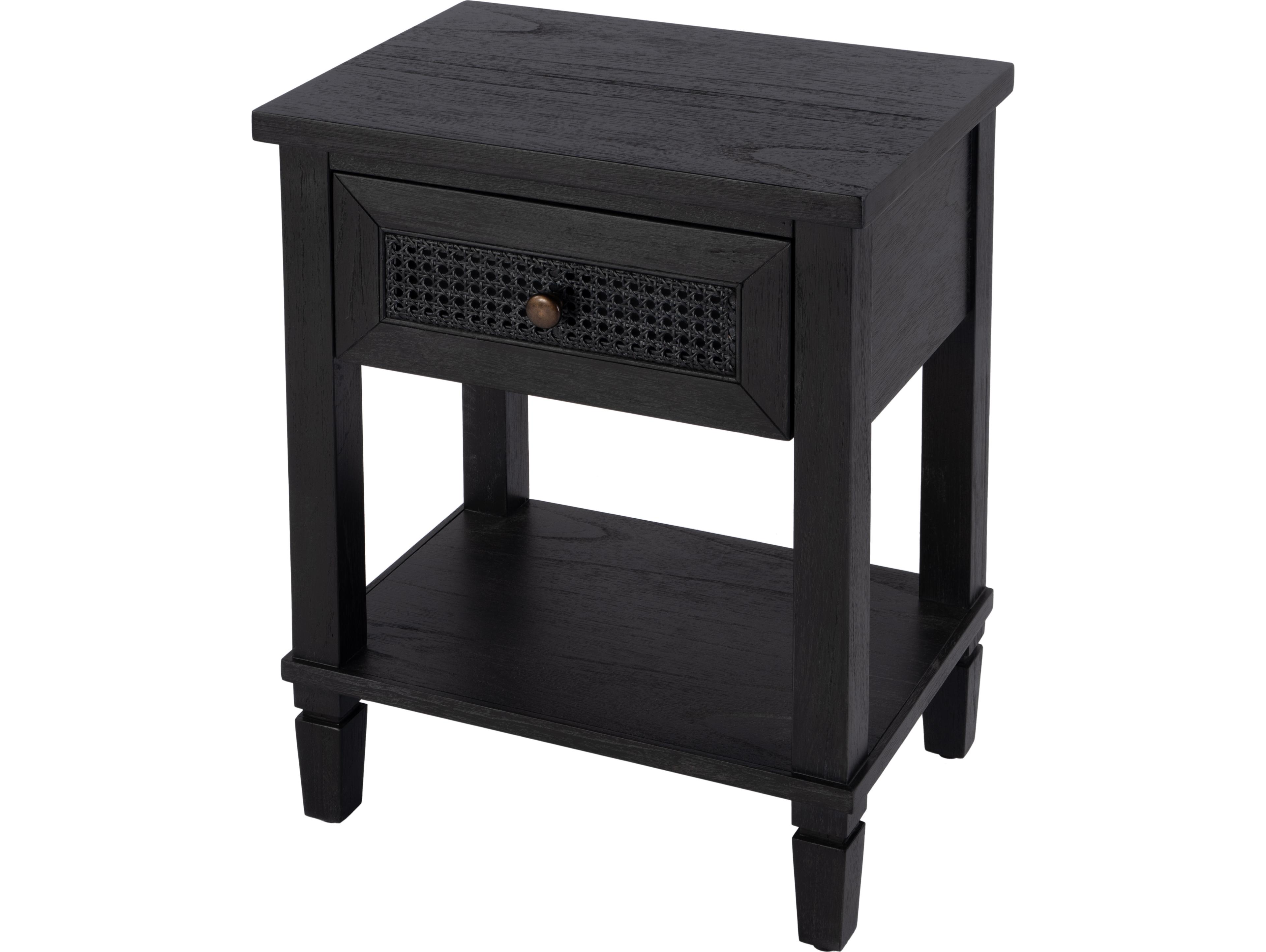Butler Flagstaff 1-Drawer Mindi Wood Nightstand
