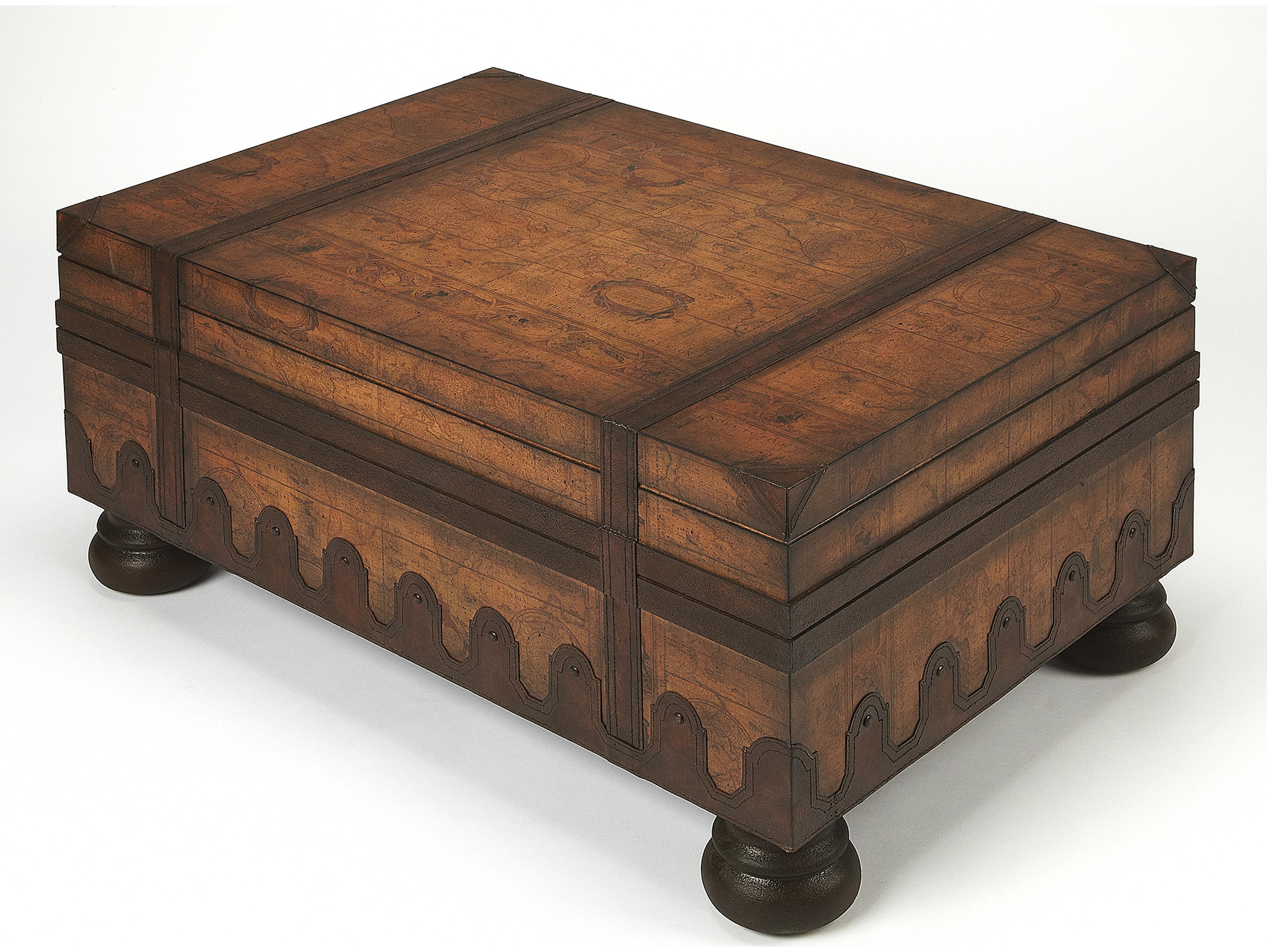 Butler Vasco Rectangular Wood Heritage Coffee Table