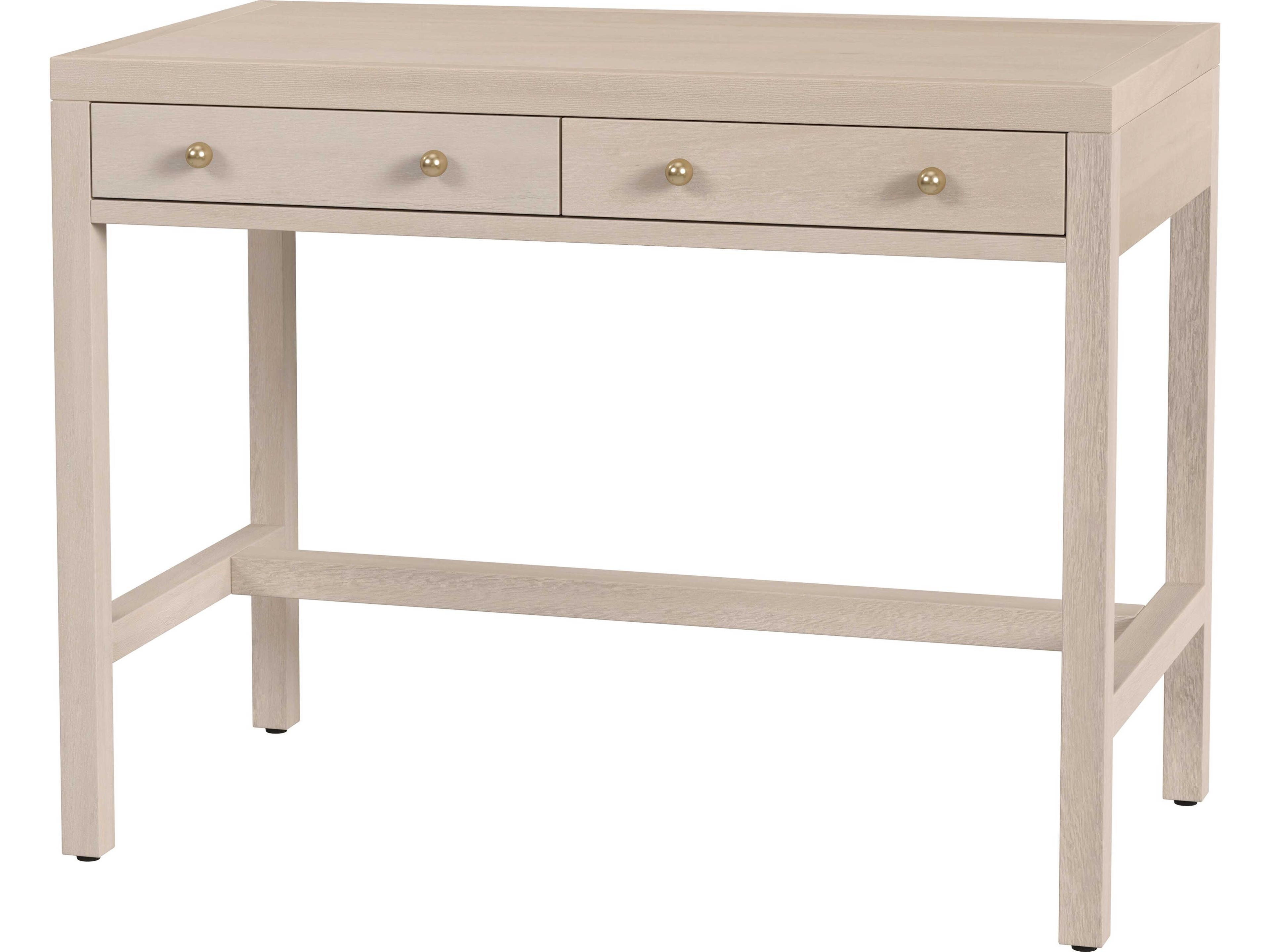 Butler Nora Taupe Gray Solid Wood Writing Desk