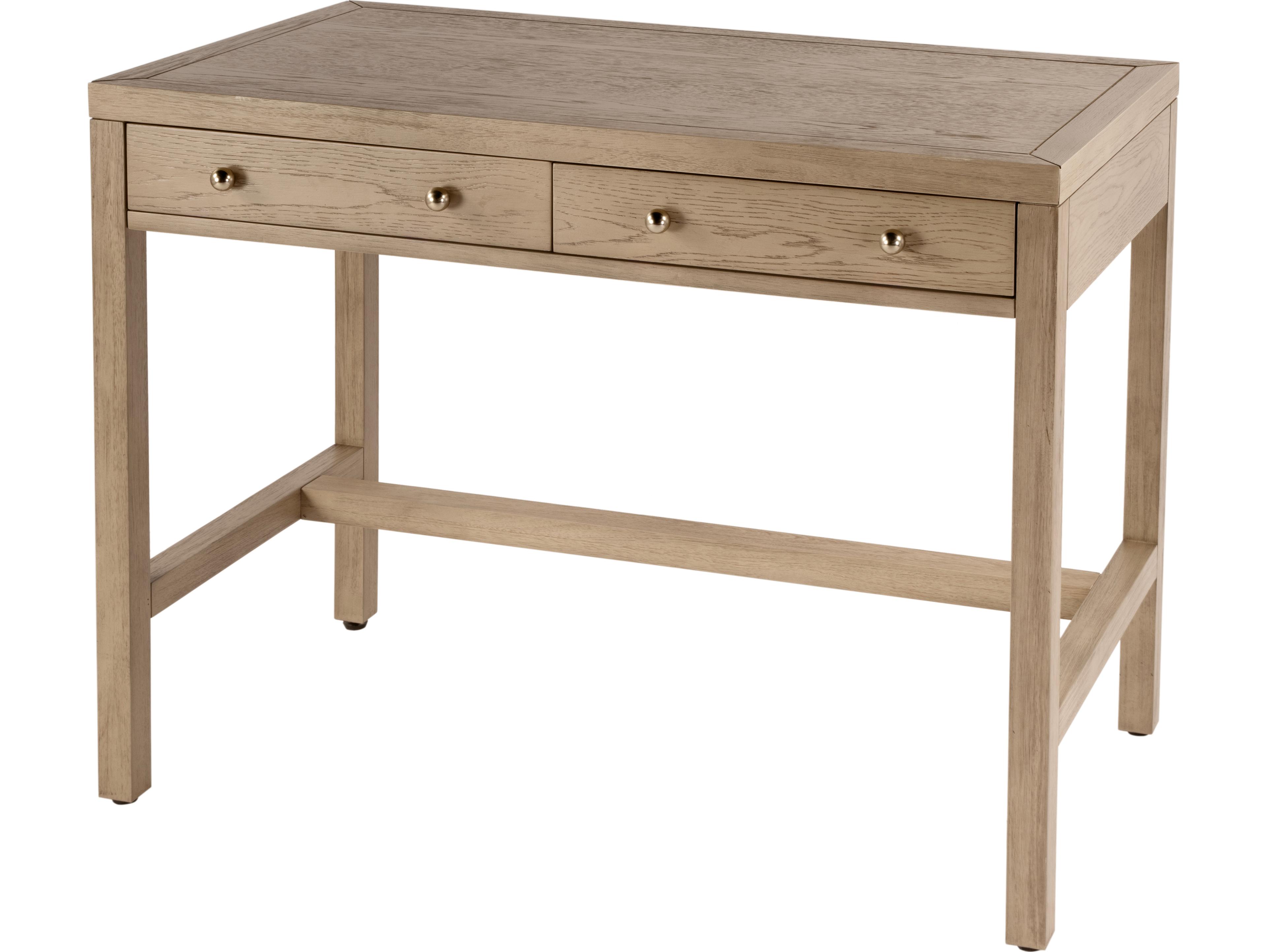 Butler Nora Light Oak Natural Acacia Wood Writing Desk