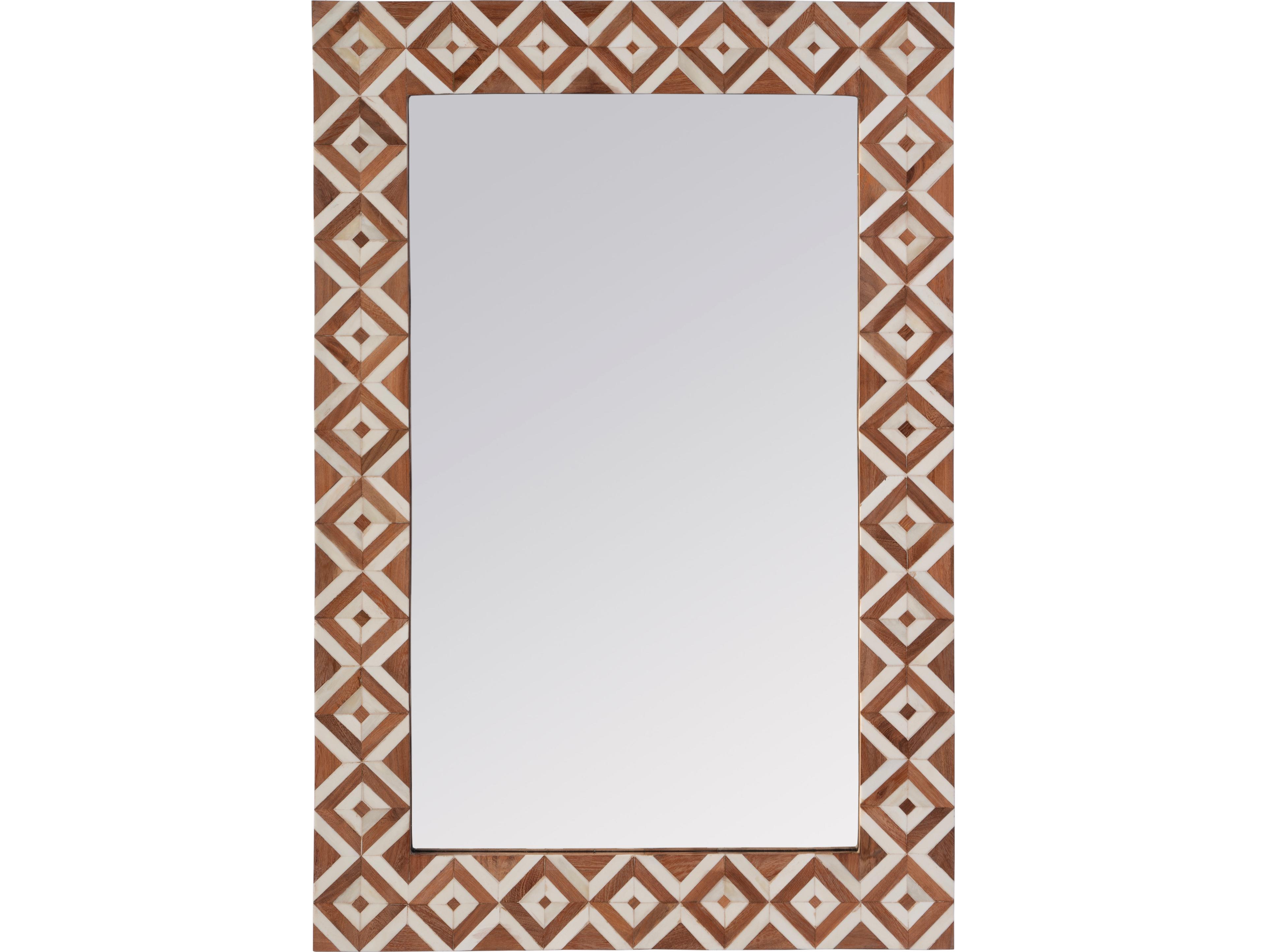 Butler Verona Brown Rectangular Wall Mirror