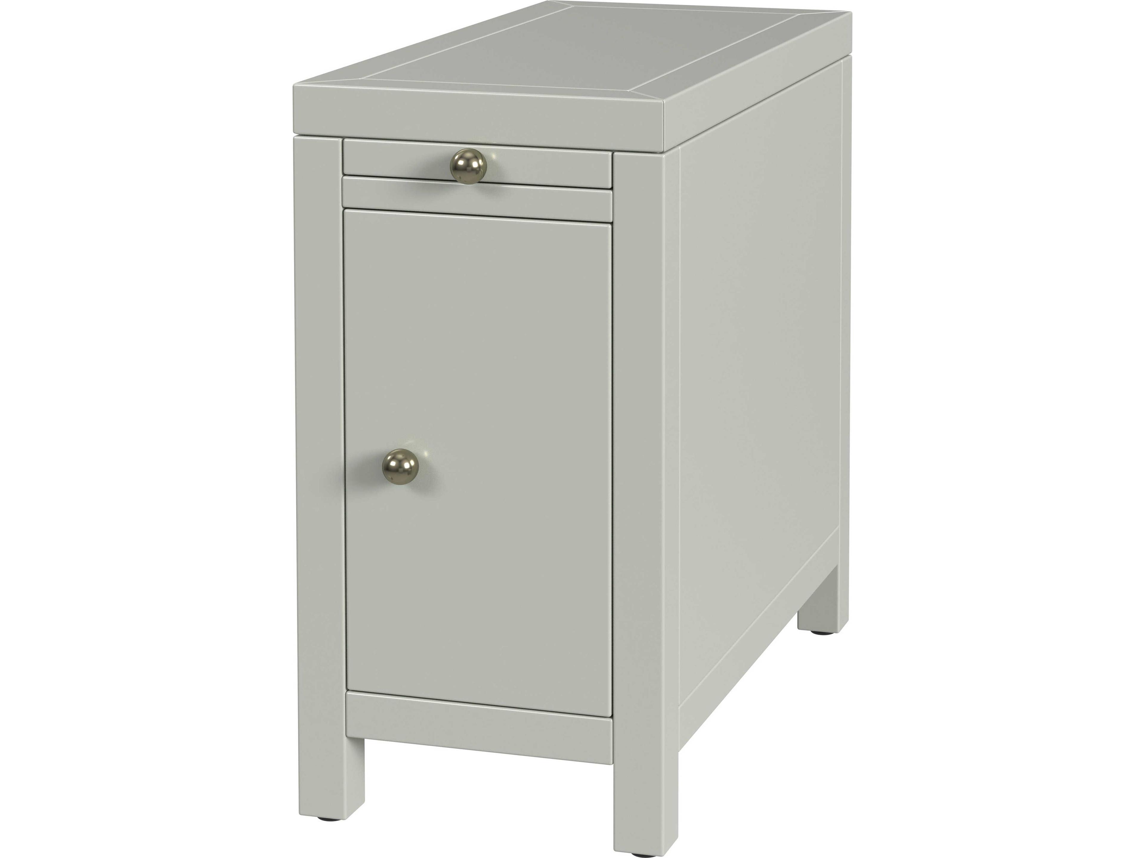 Butler Nora Rectangular Wood Sage Green End Table