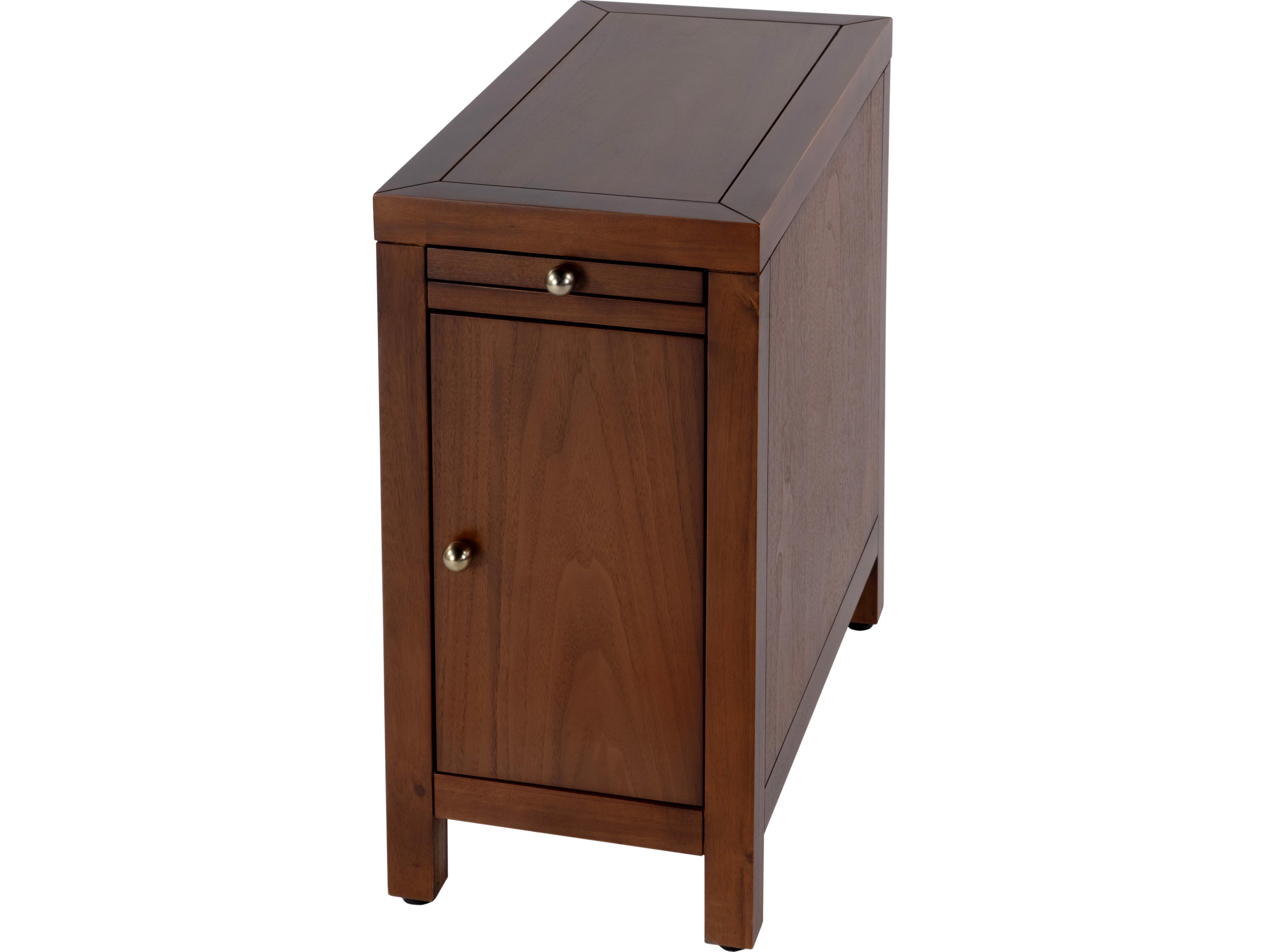 Butler Nora Rectangular Wood Walnut End Table