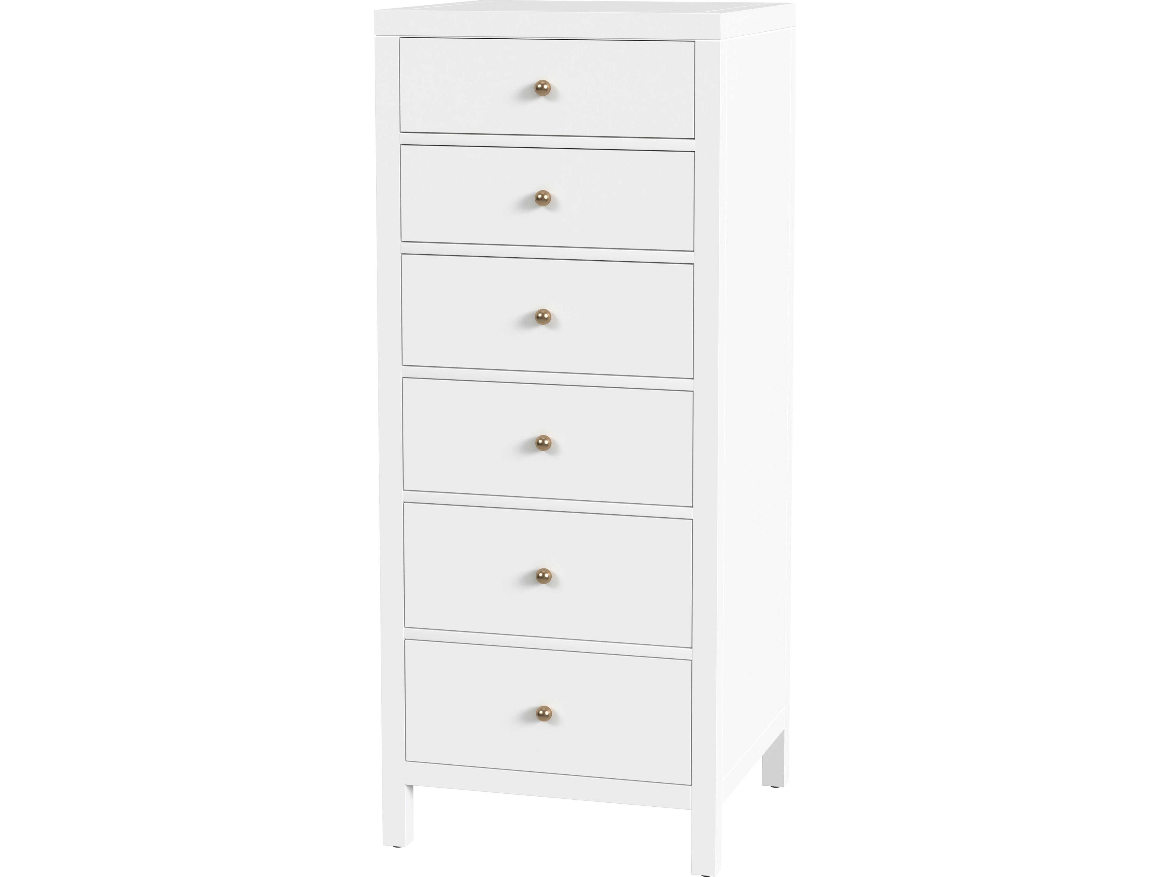 Butler Nora 6-Drawers Acacia Wood Dresser