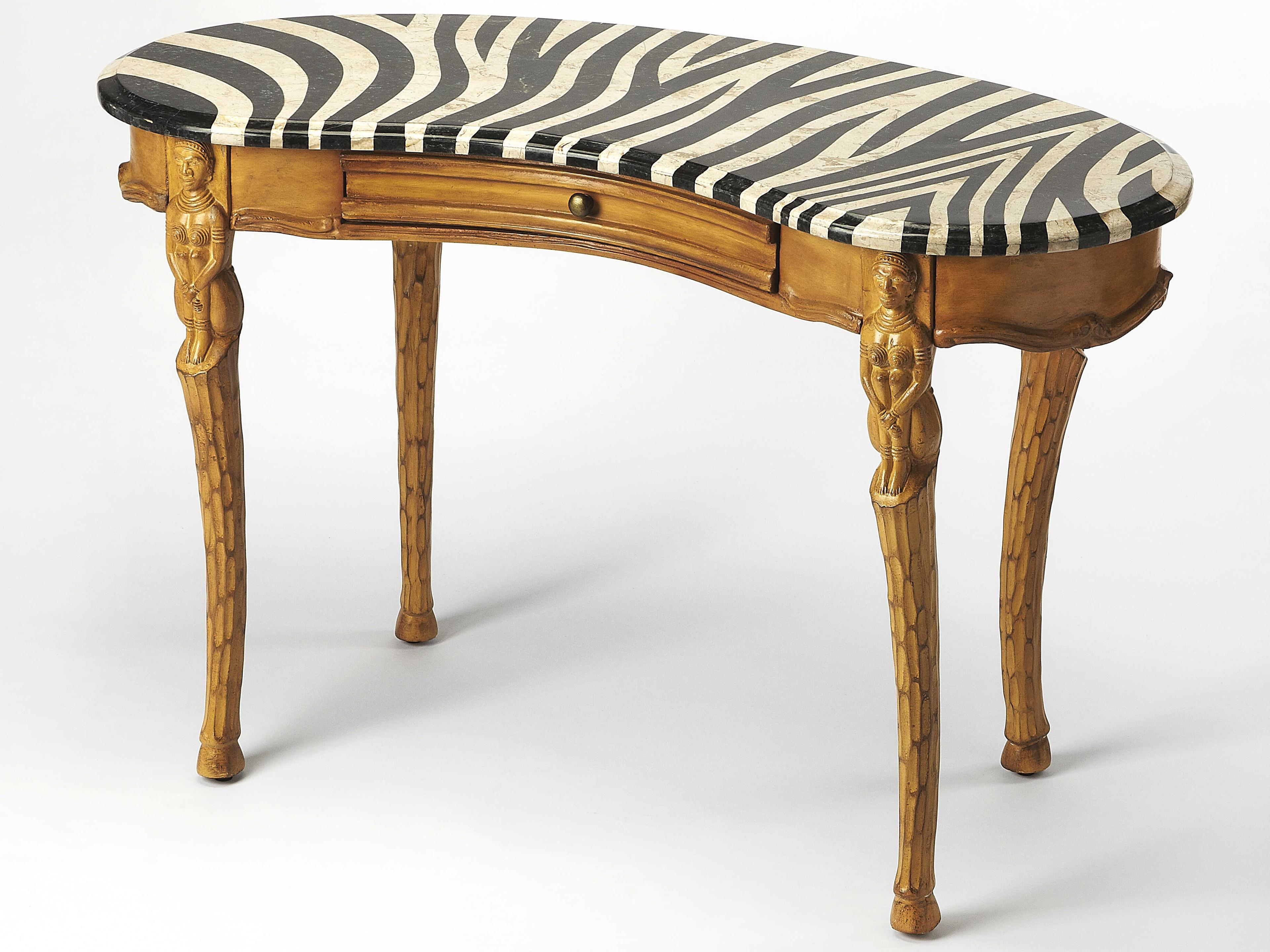 Butler Luisa Heritage Brown Plywood Writing Desk