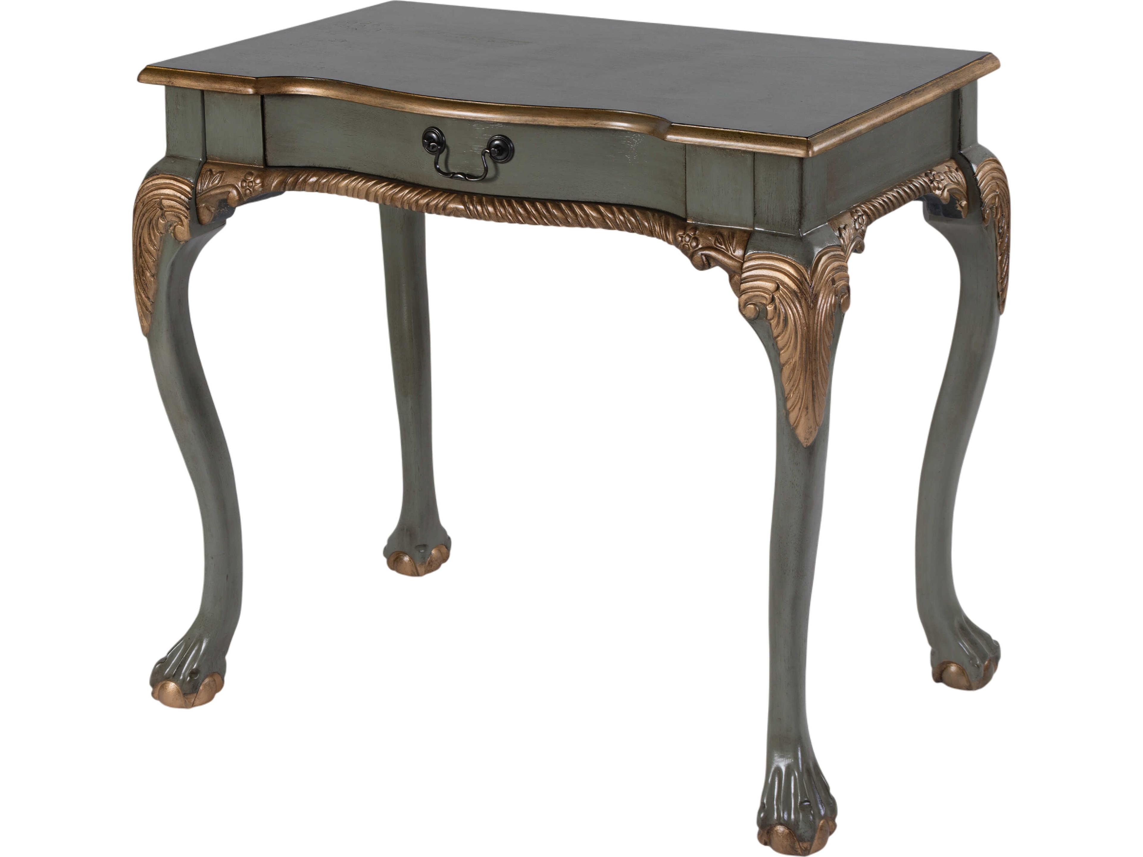 Butler Dupree Pastel Green Rubberwood Writing Desk