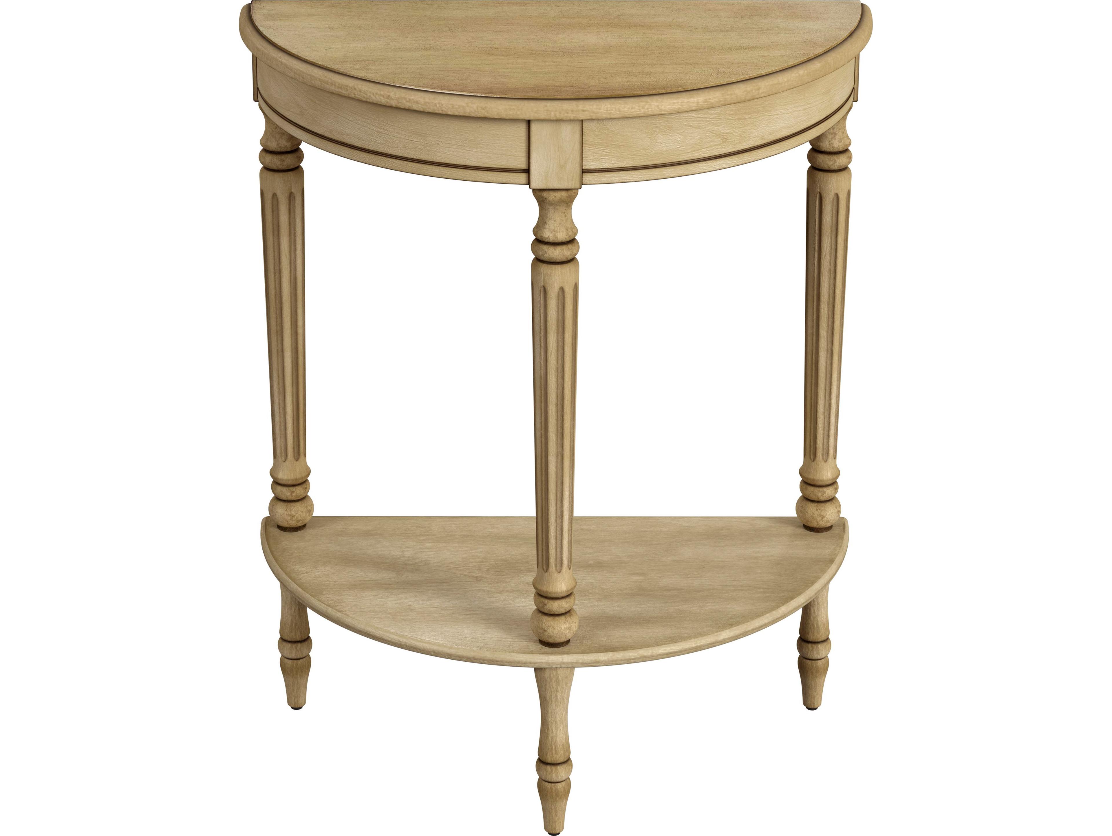 Butler Bellini Demilune Wood Console Table