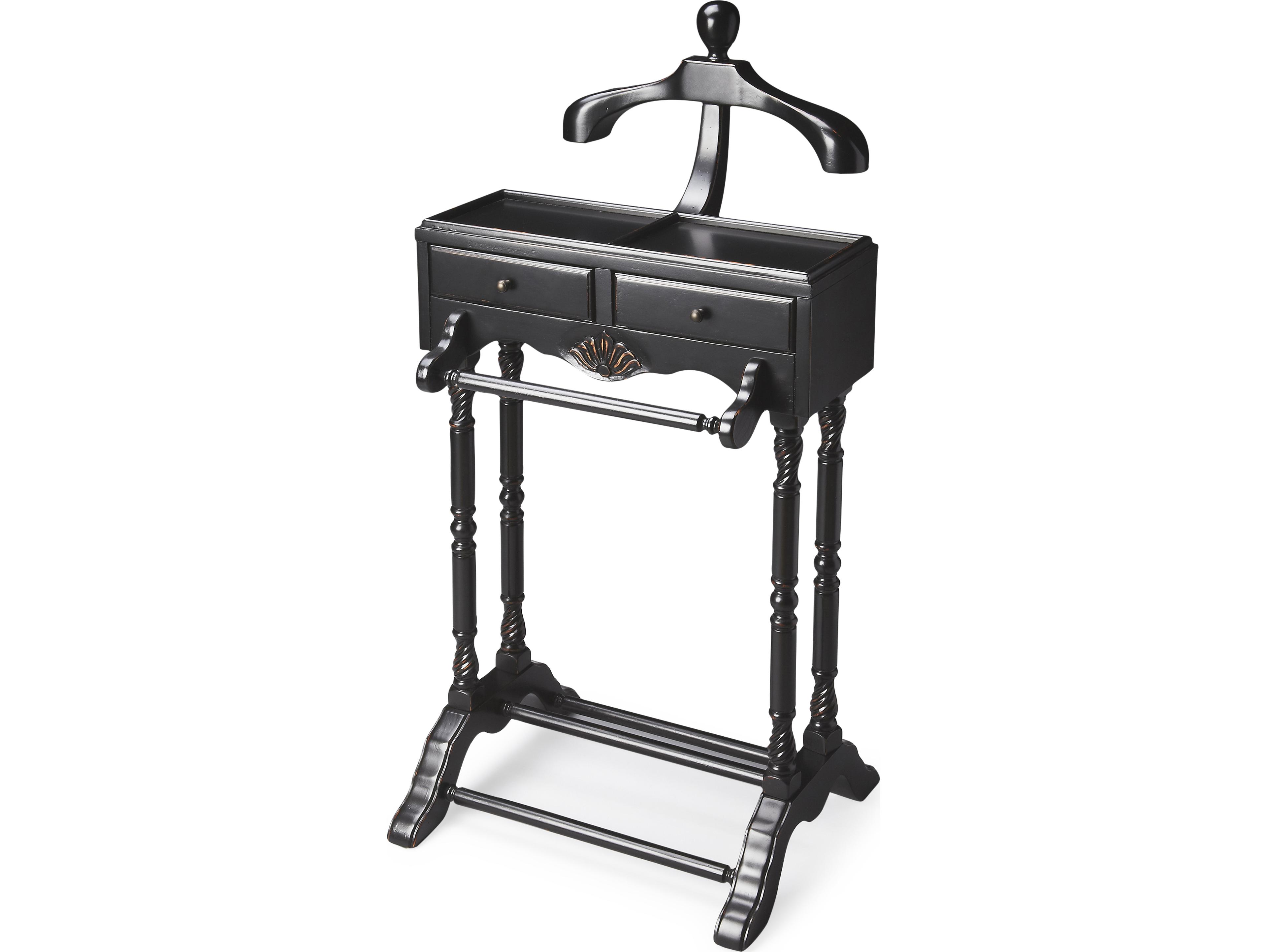 Butler Petrov Black Licorice Valet Stand