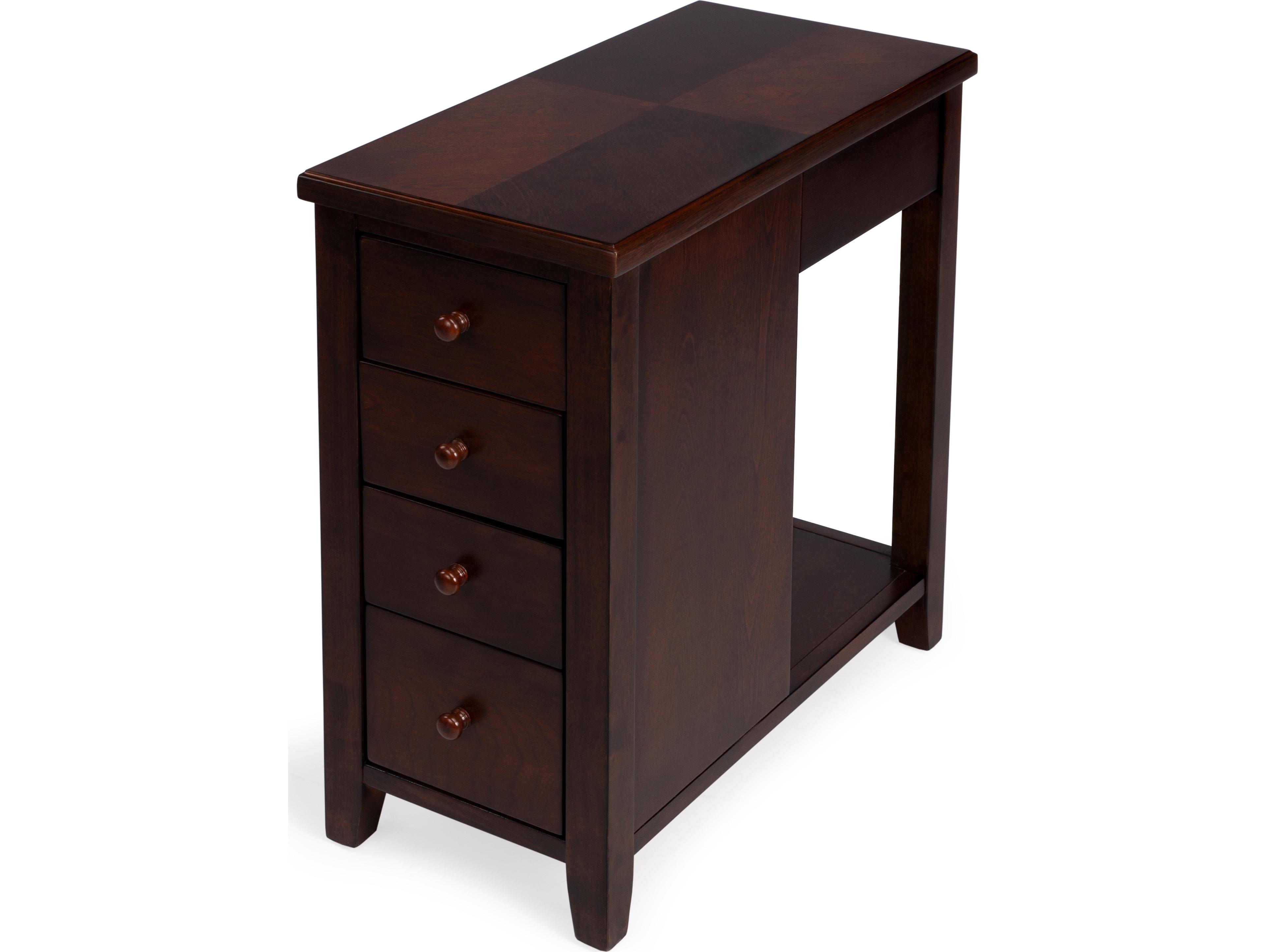 Butler Kelton Rectangular Wood Cherry End Table