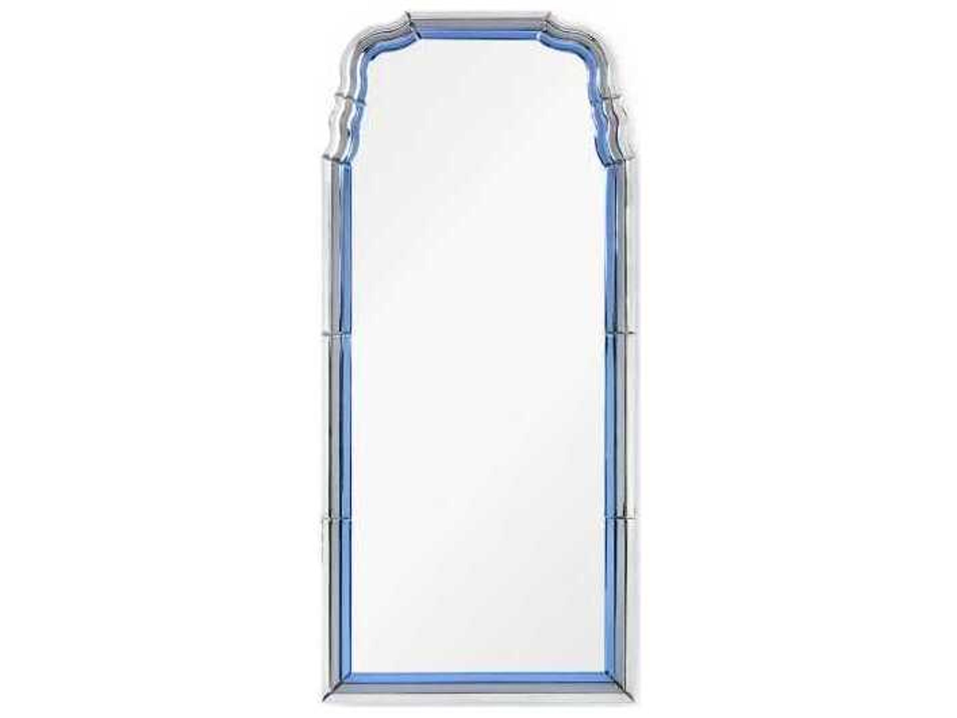 Villa & House Anne Sapphire Blue / Gray Vertical Wall Mirror