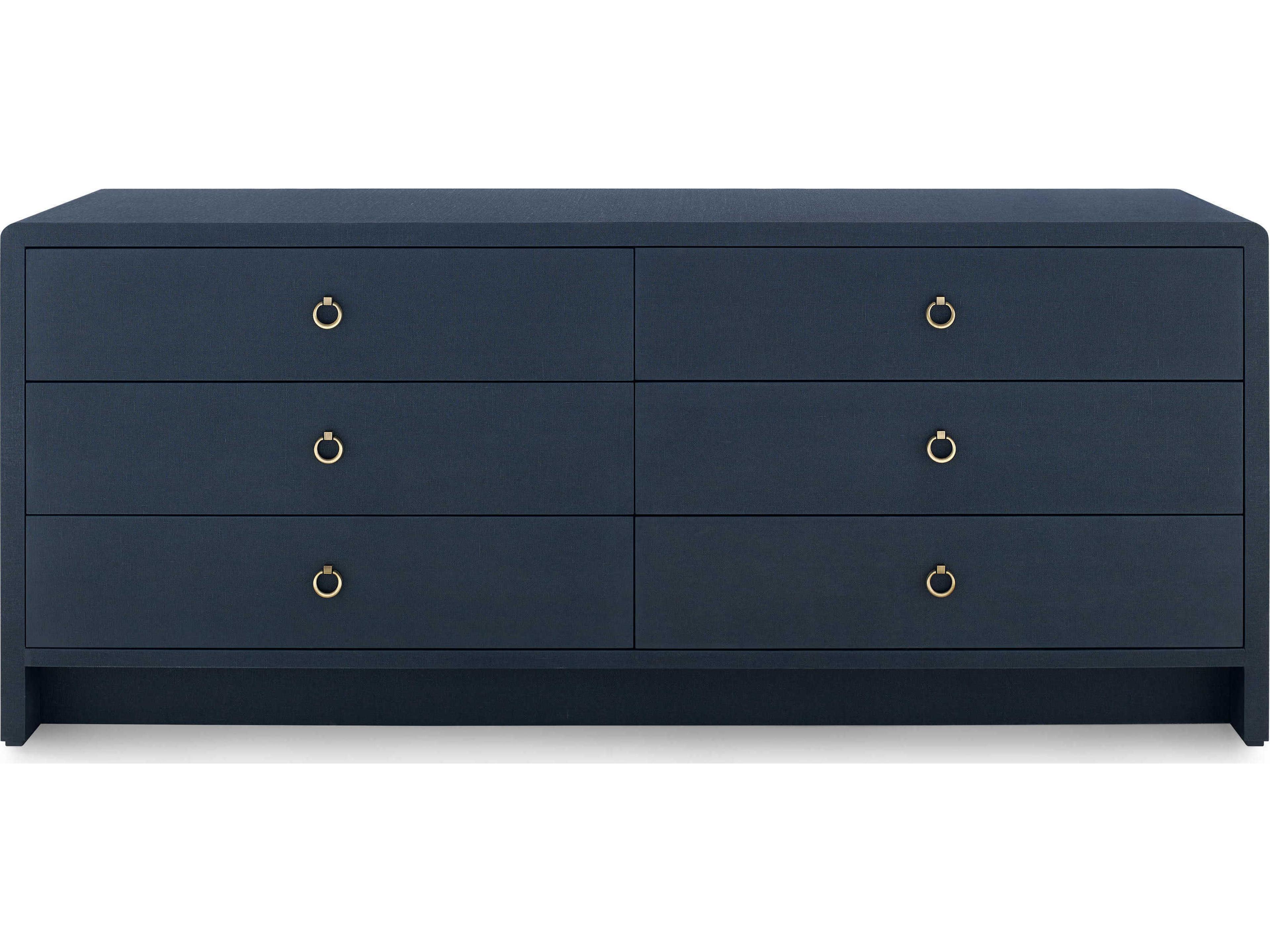 Villa & House Bryant Linen Extra Large 6-Drawers Double Dresser