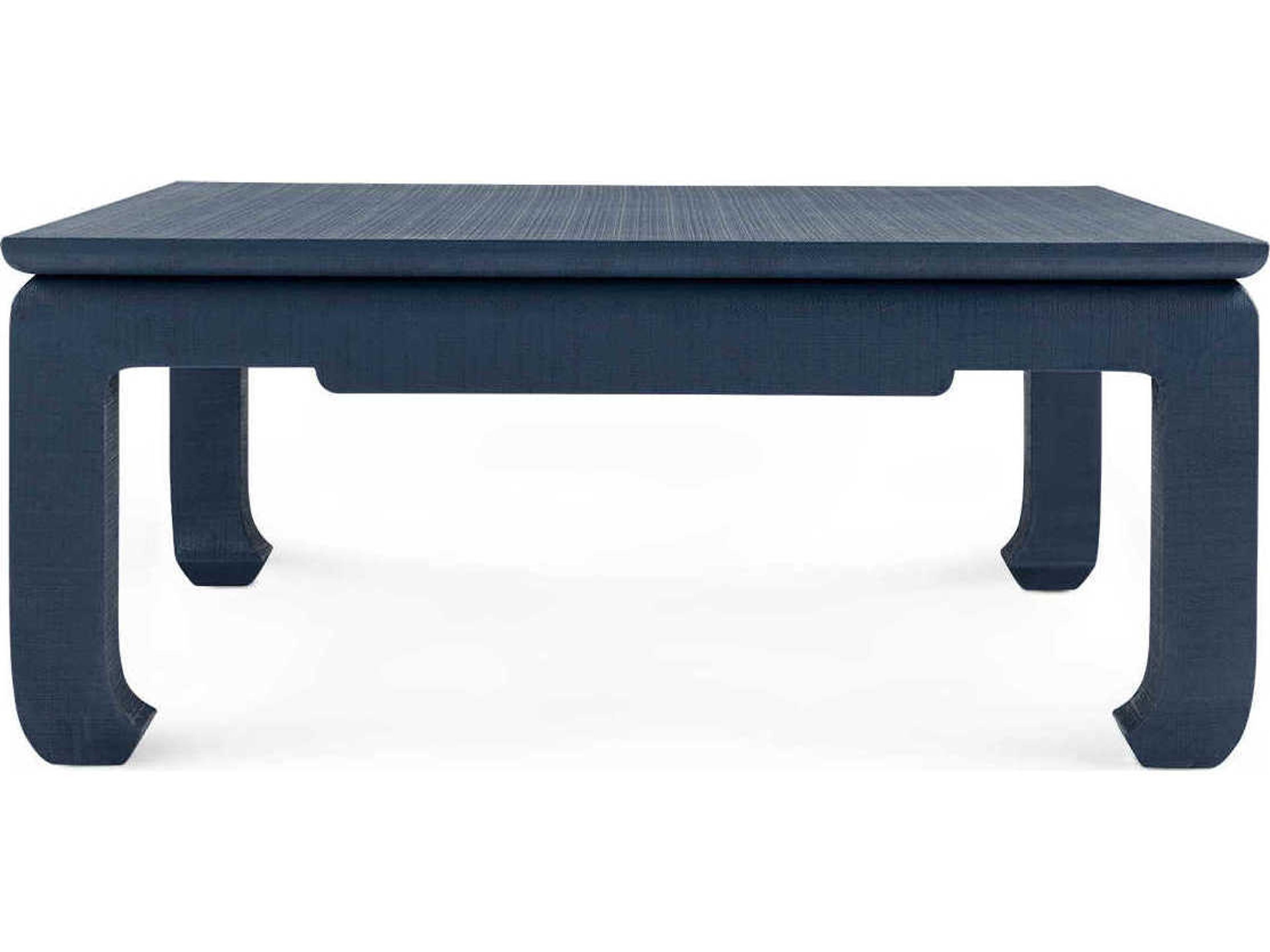 Villa & House Bethany Square Wood Storm Blue Coffee Table