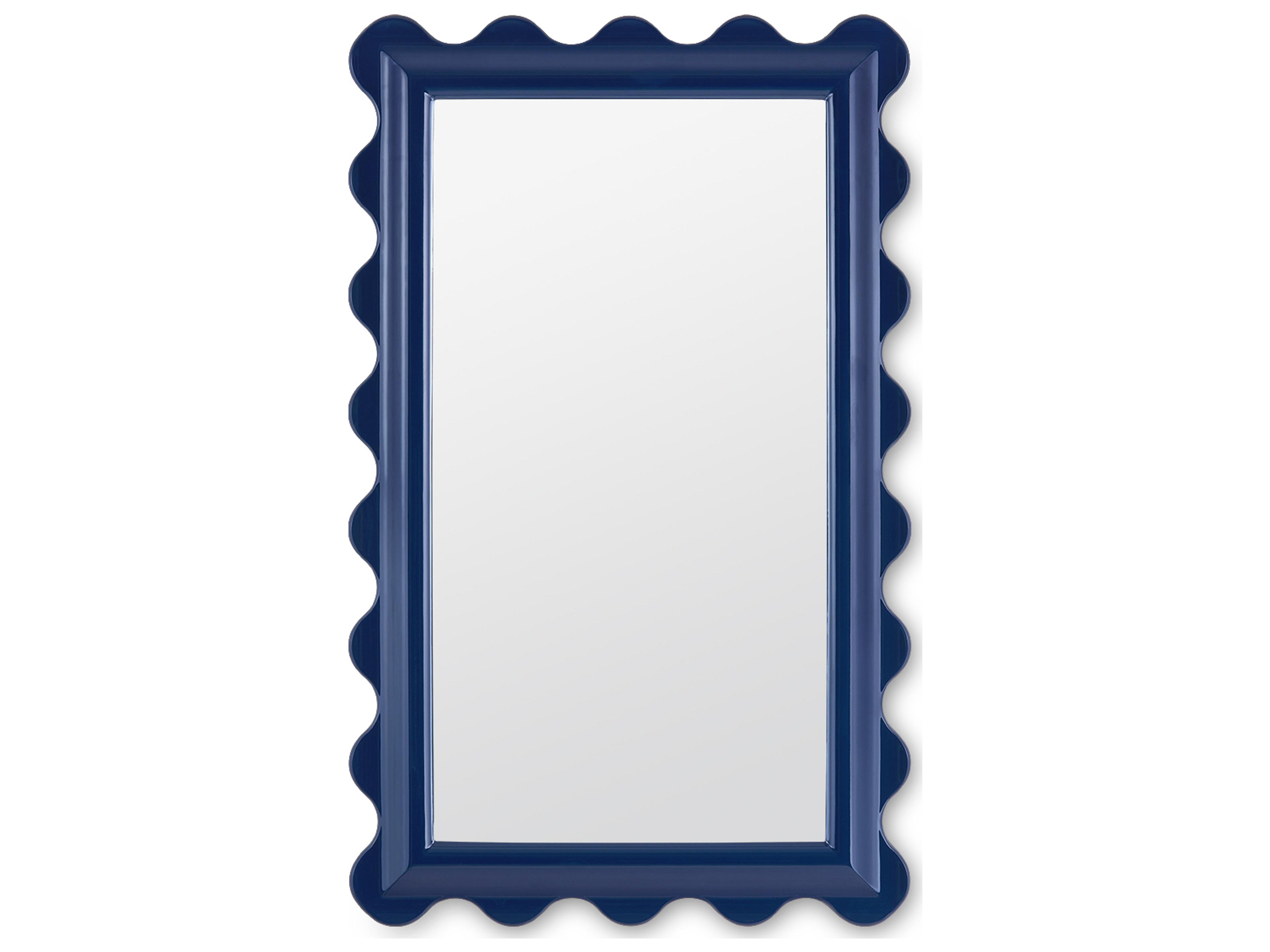 Villa & House Celine Marine Blue Wall Mirror Rectangular