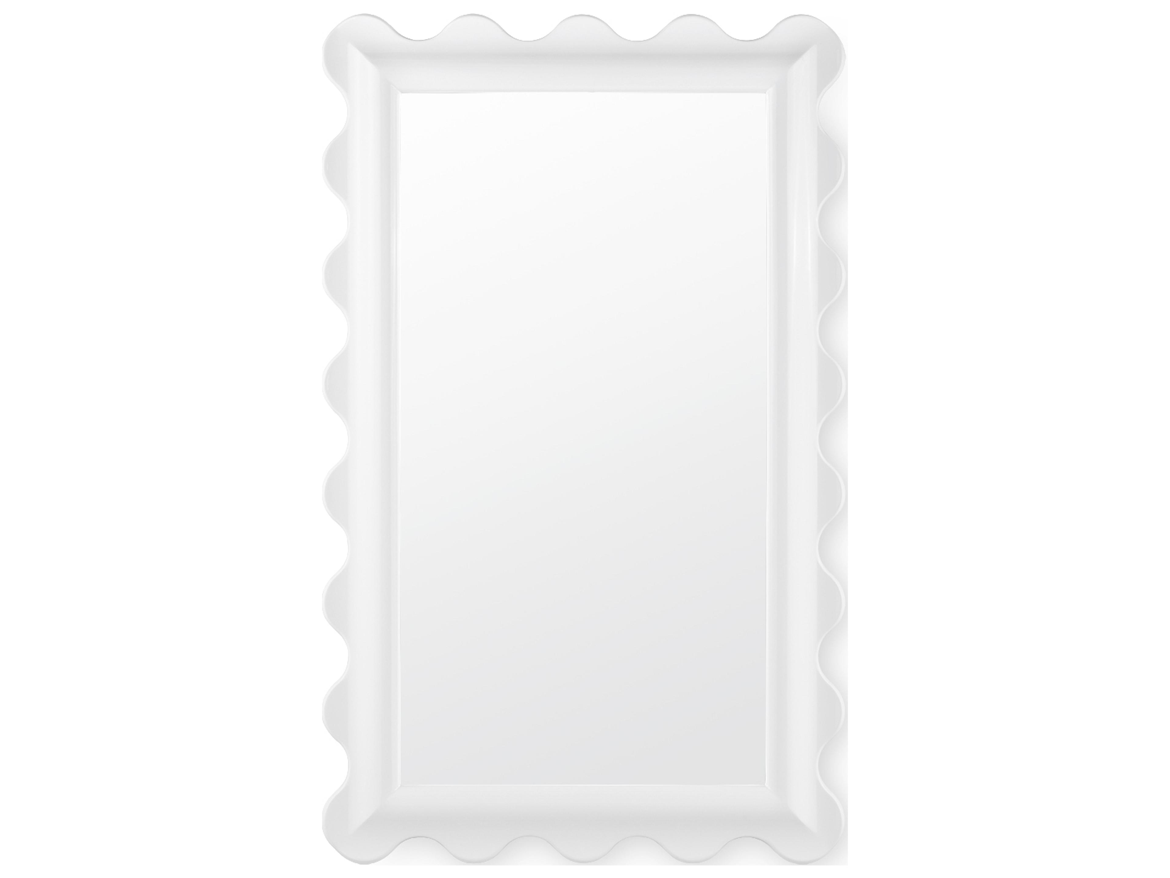 Villa & House Celine Ghost White Wall Mirror Rectangular