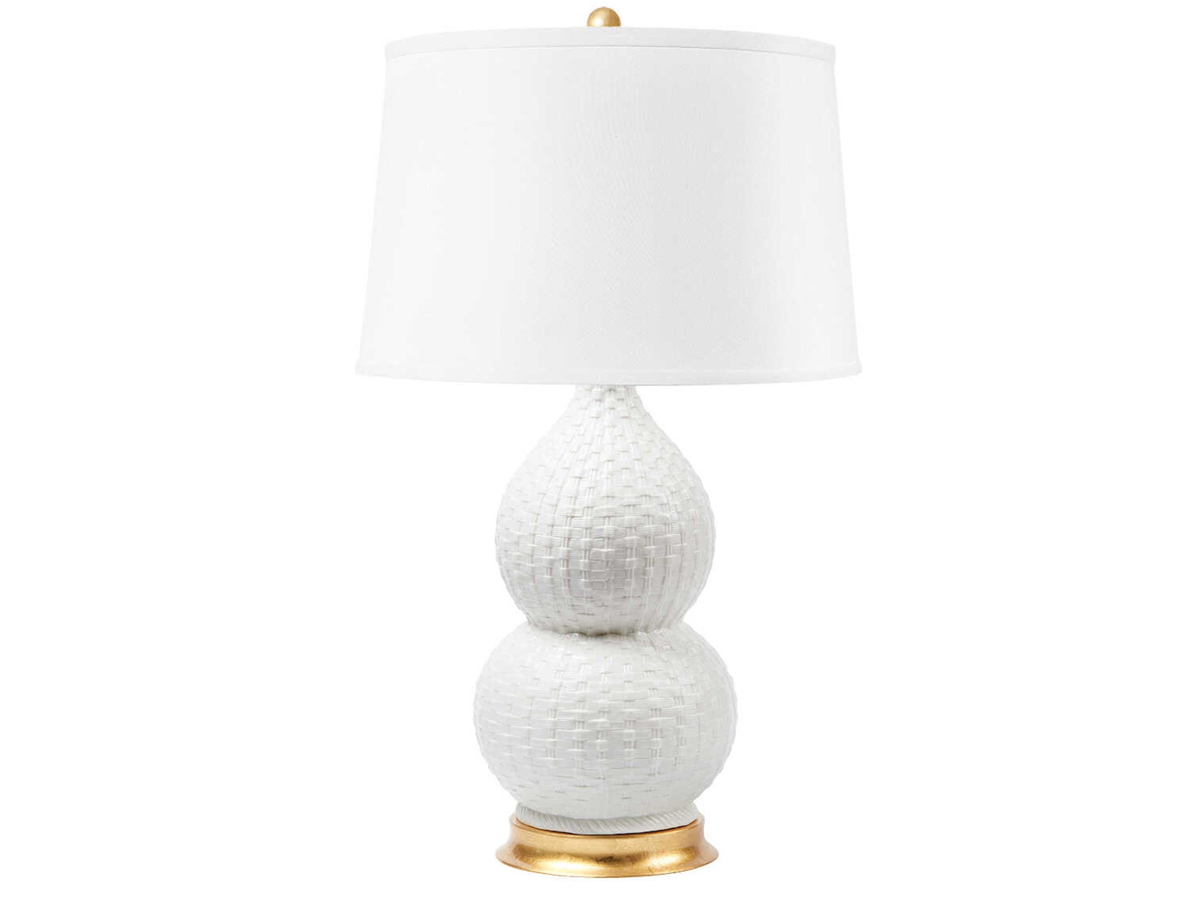 Villa & House Charlotte Blanc De Chine Buffet Lamp Without Shade