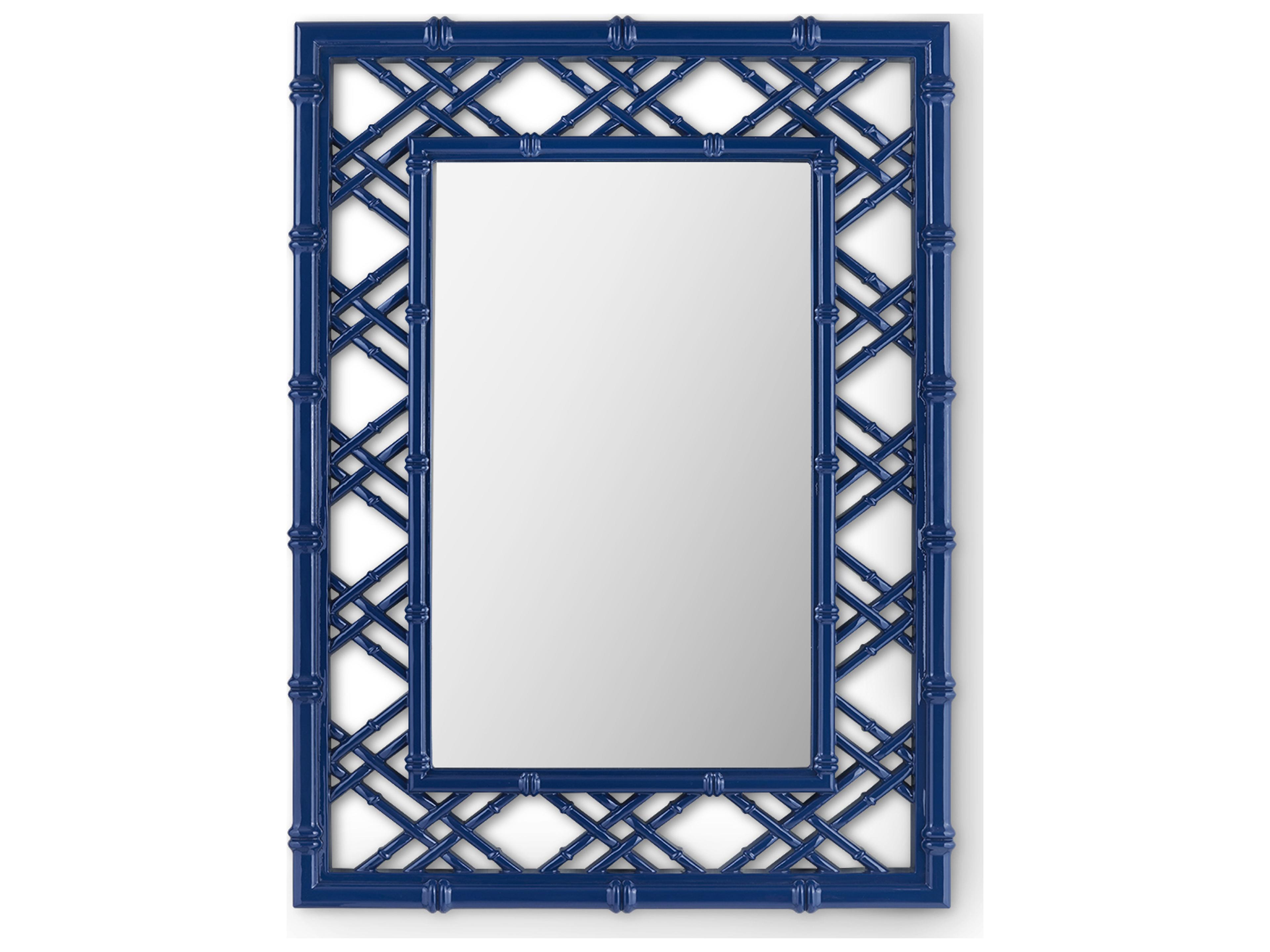 Villa & House Clara Marine Blue Wall Mirror Rectangular