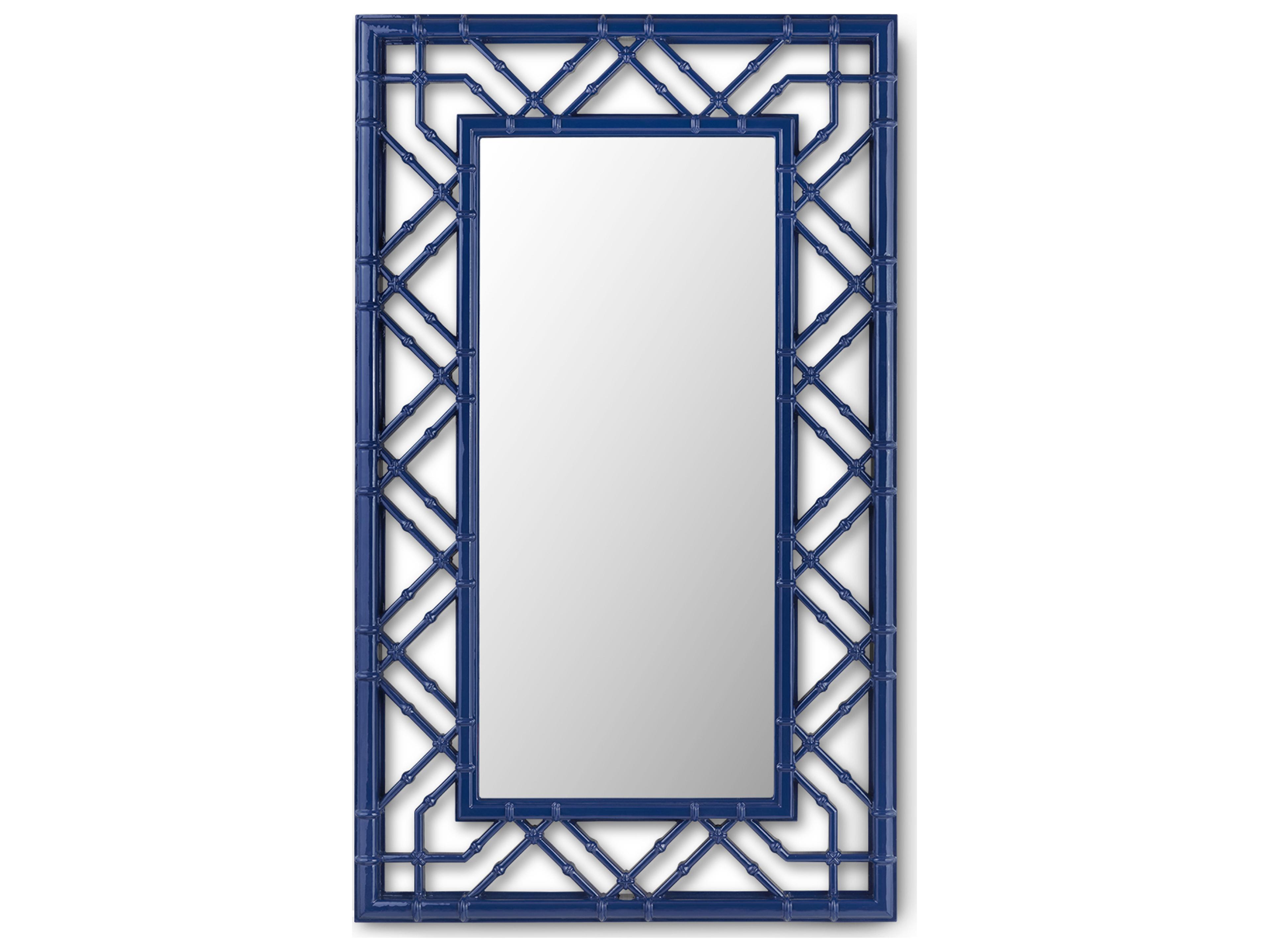 Villa & House Callista Marine Blue Wall Mirror Rectangular