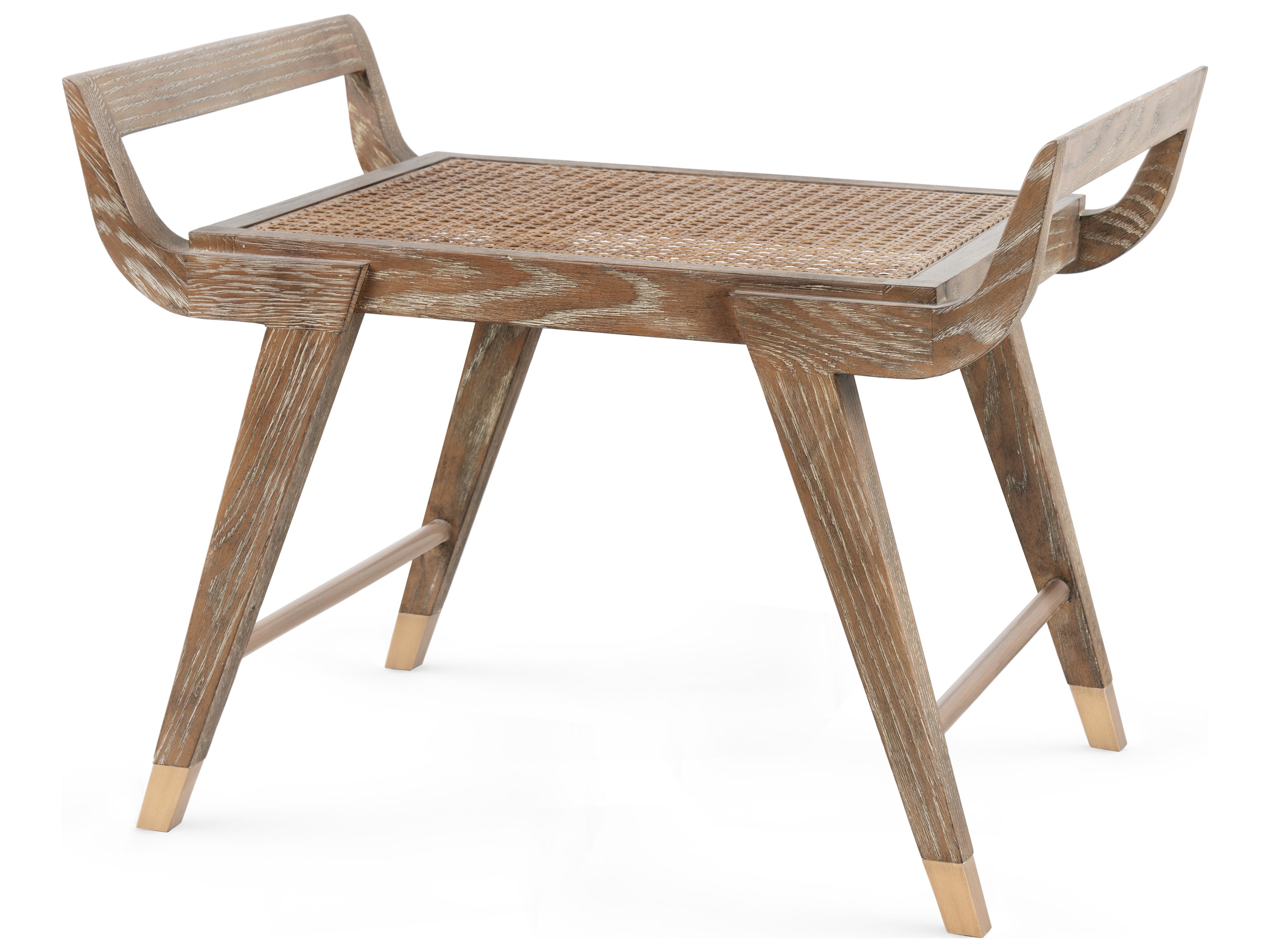 Villa & House Delon Driftwood Brown Accent Bench