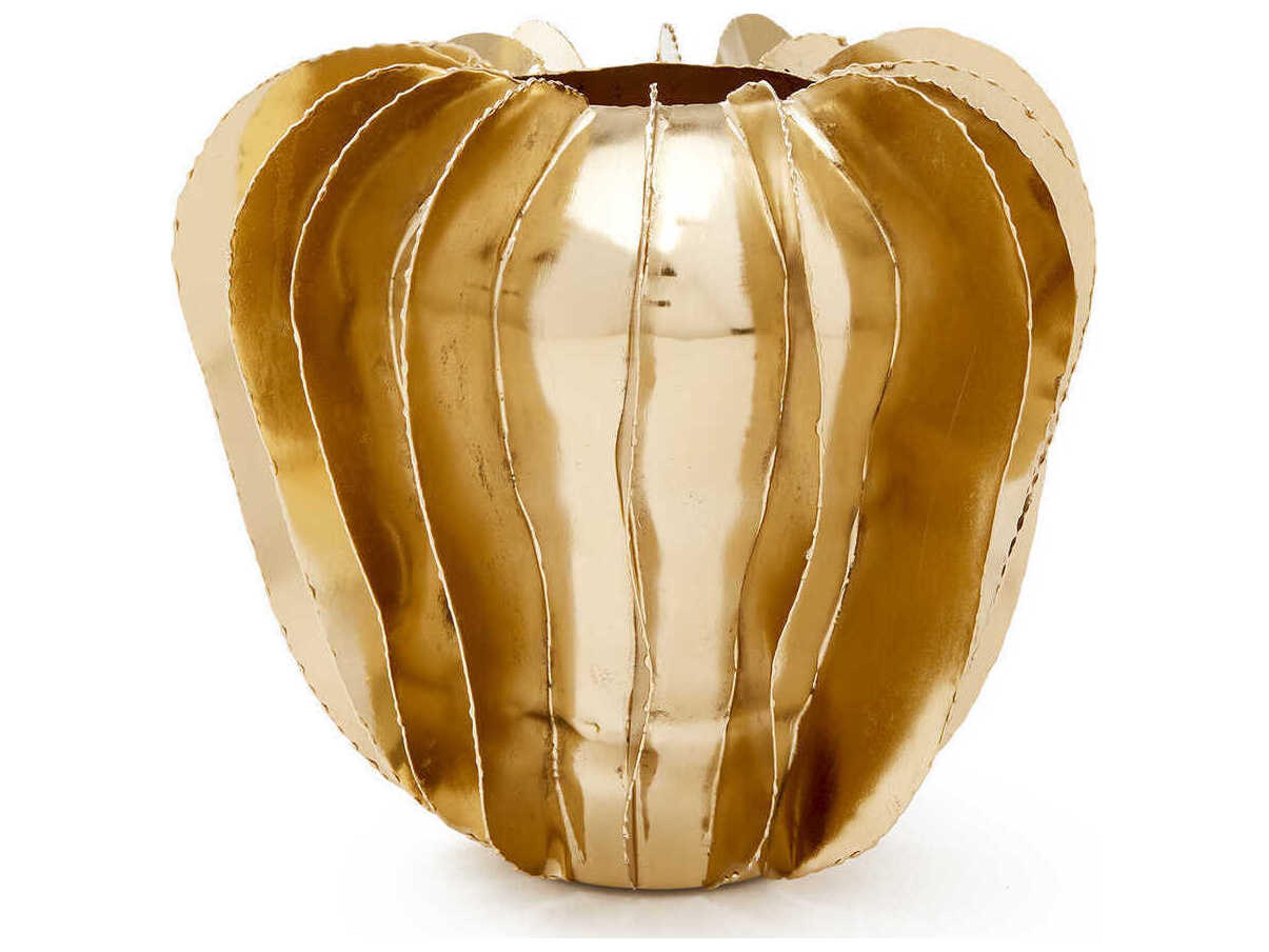 Villa & House Brass Doral Vase