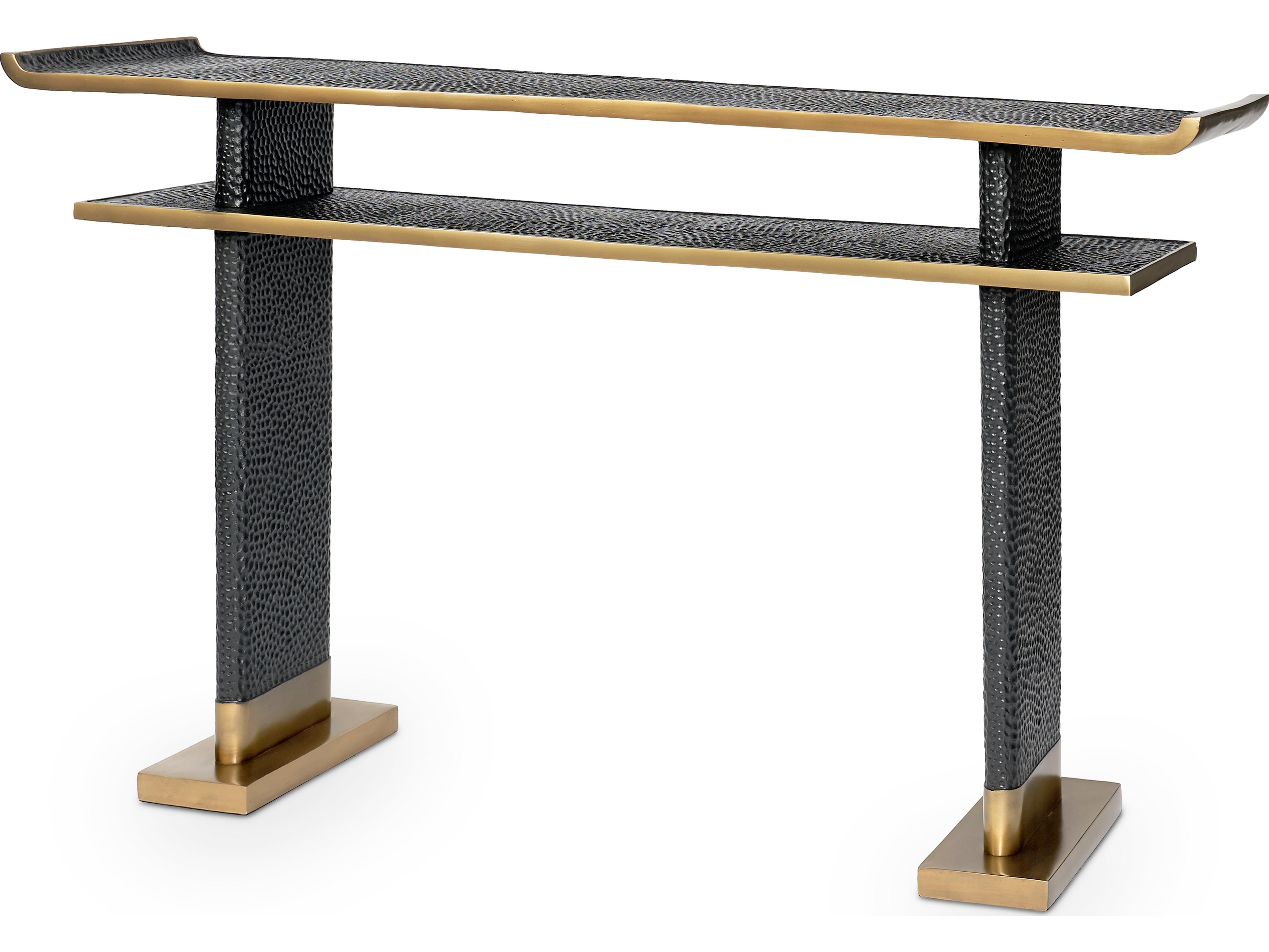 Villa & House Dupre Rectangular Metal Console Table