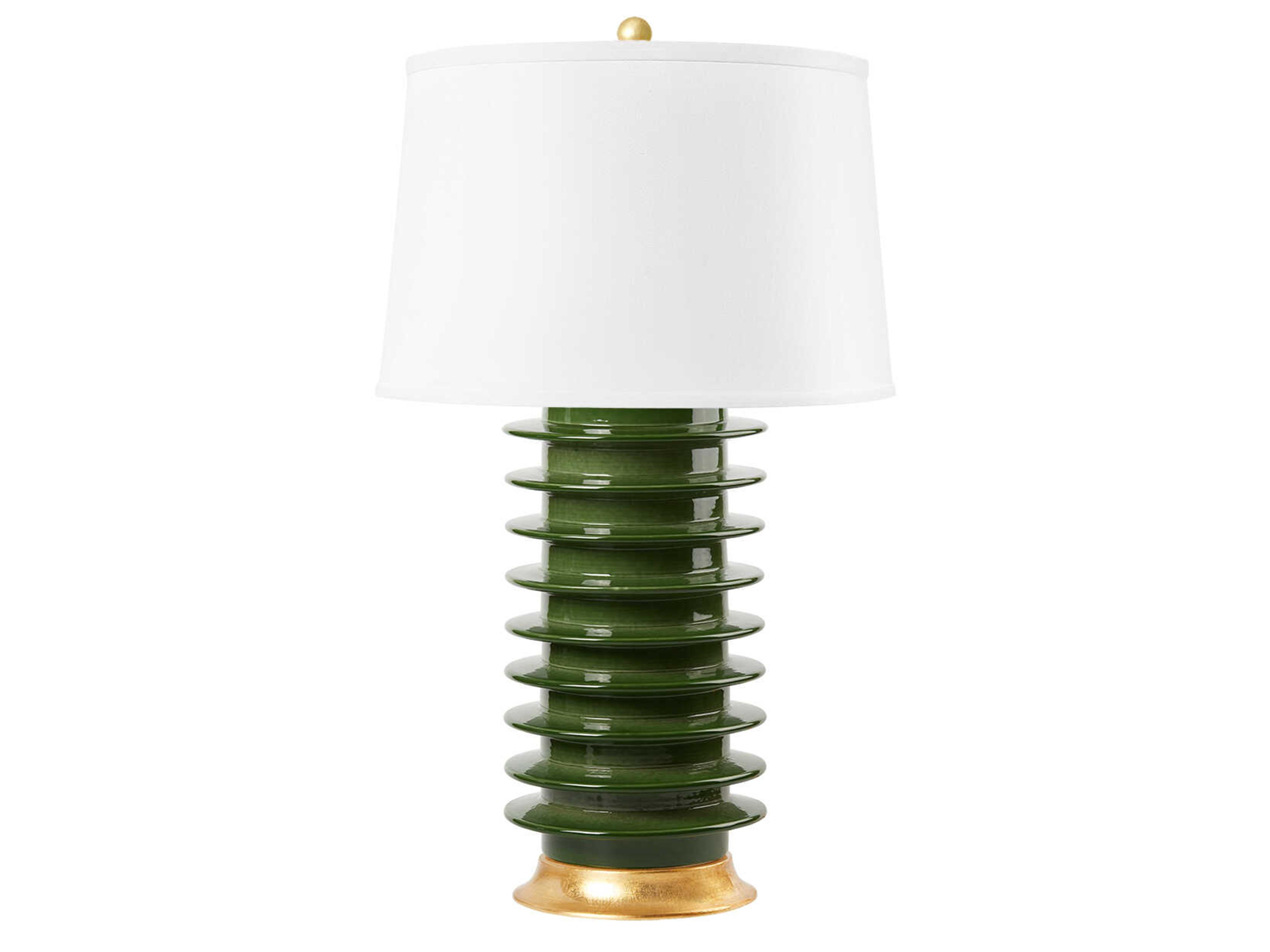 Villa & House Dark Green 1 - Light Buffet Lamp Base (Lamp Only)