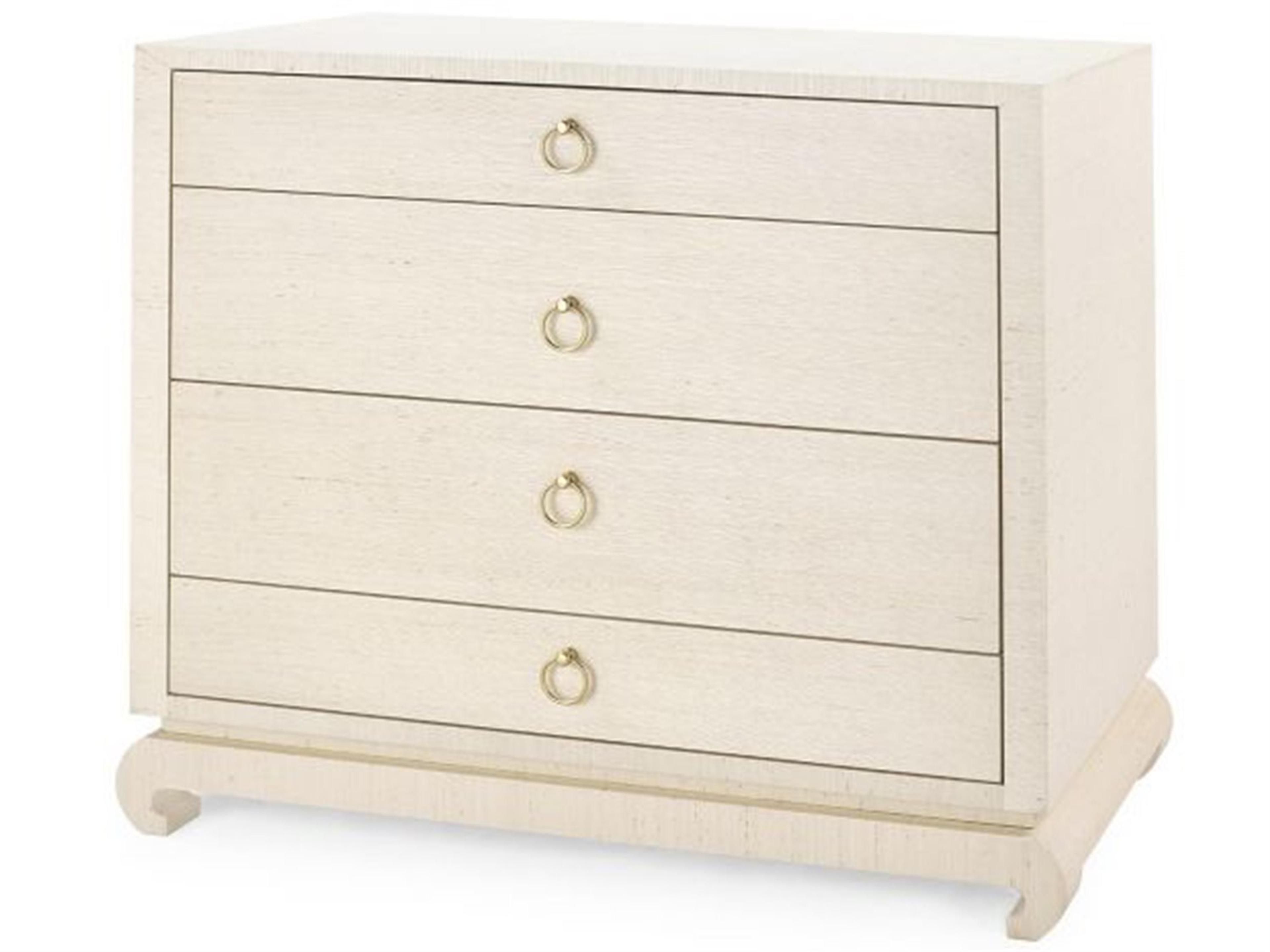 Villa & House Ming 4-Drawers Natural Dresser