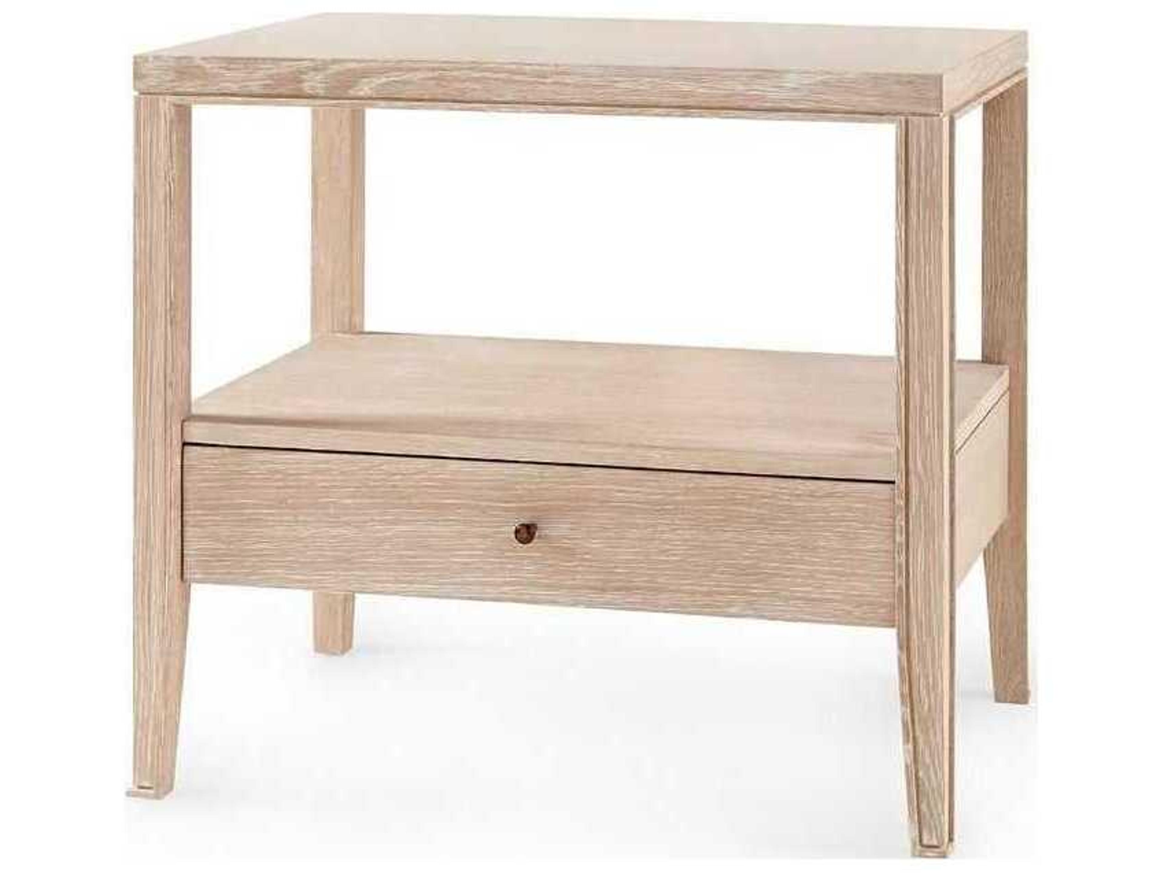 Villa & House Paola Rectangular Wood Sand End Table