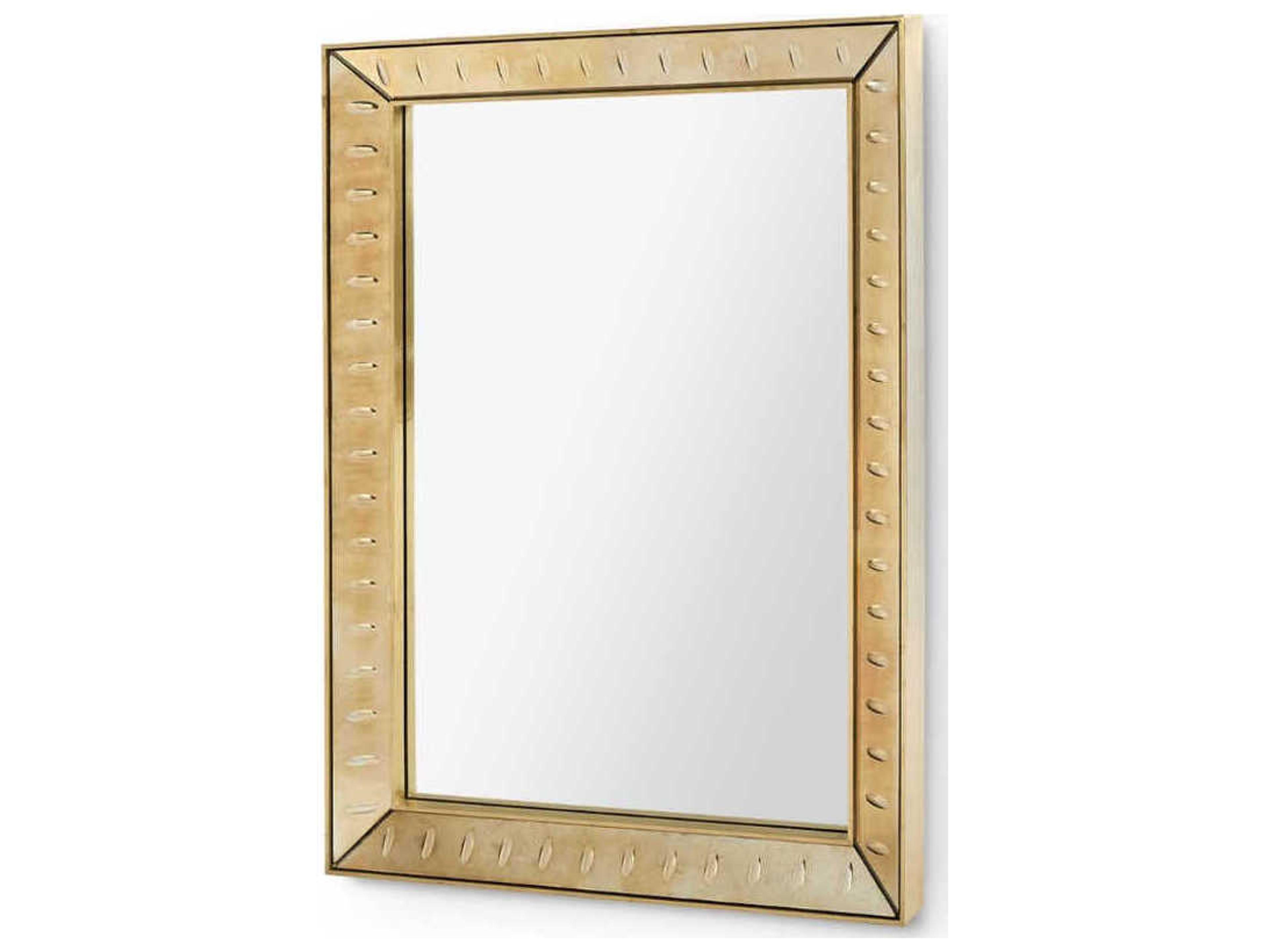 Villa & House Reese Antique Champagne Mirror Wall Rectangular