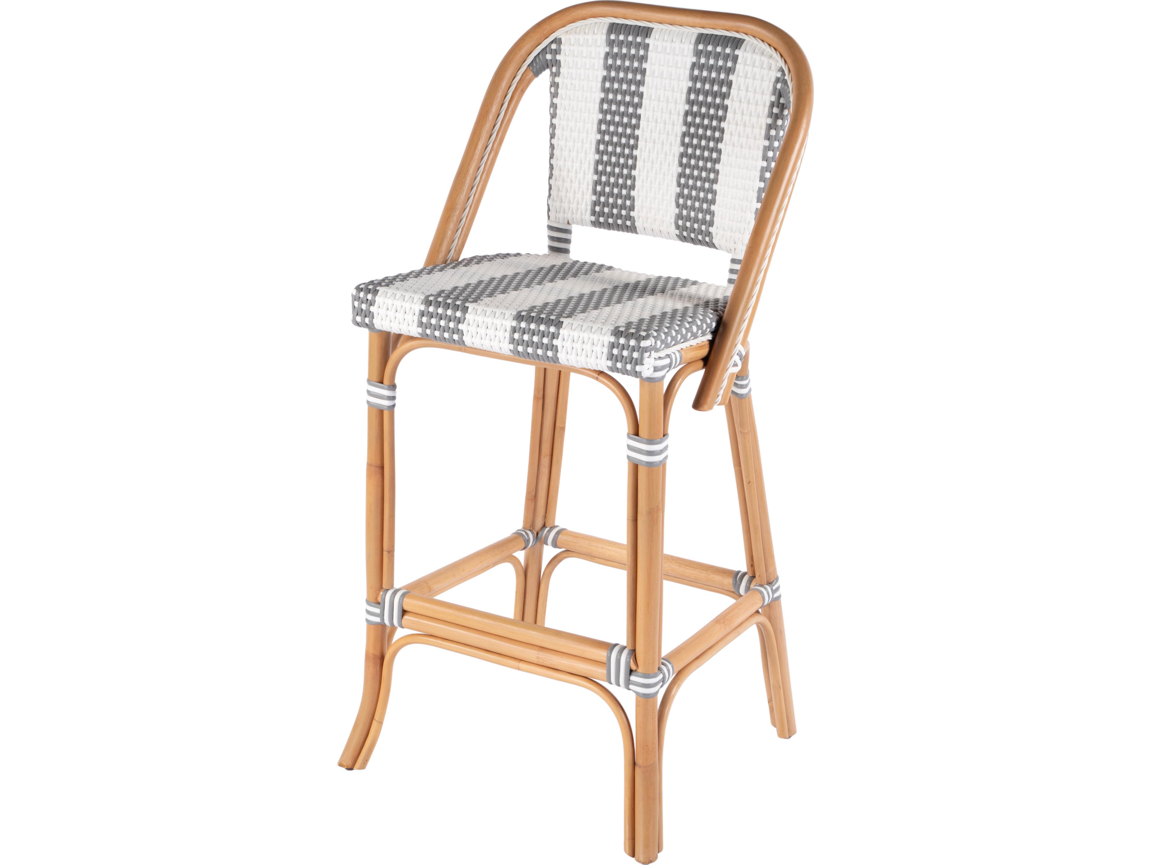 Butler Outdoor Lila Wicker Bar Stool
