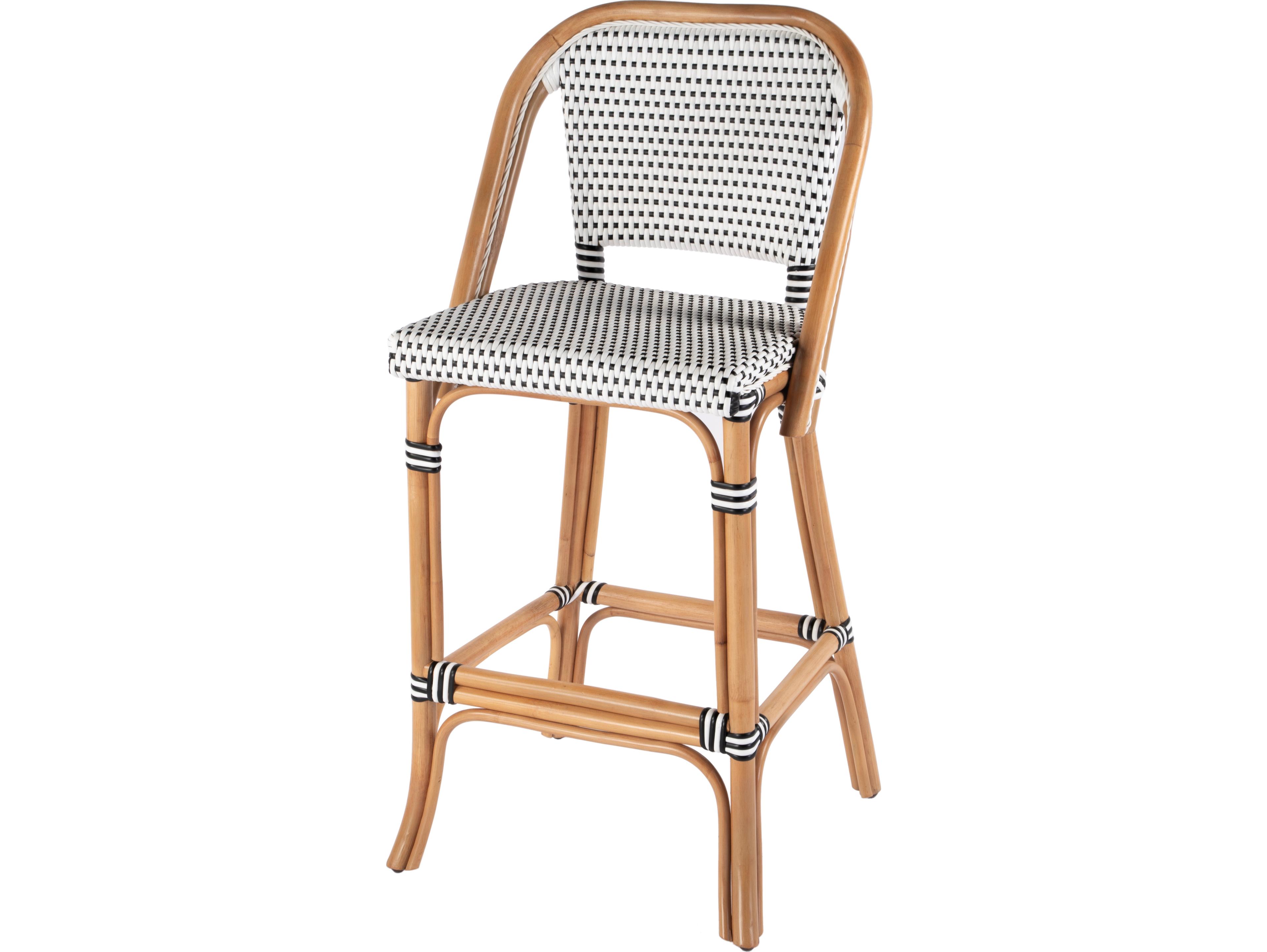 Butler Outdoor Lila Wicker Bar Stool