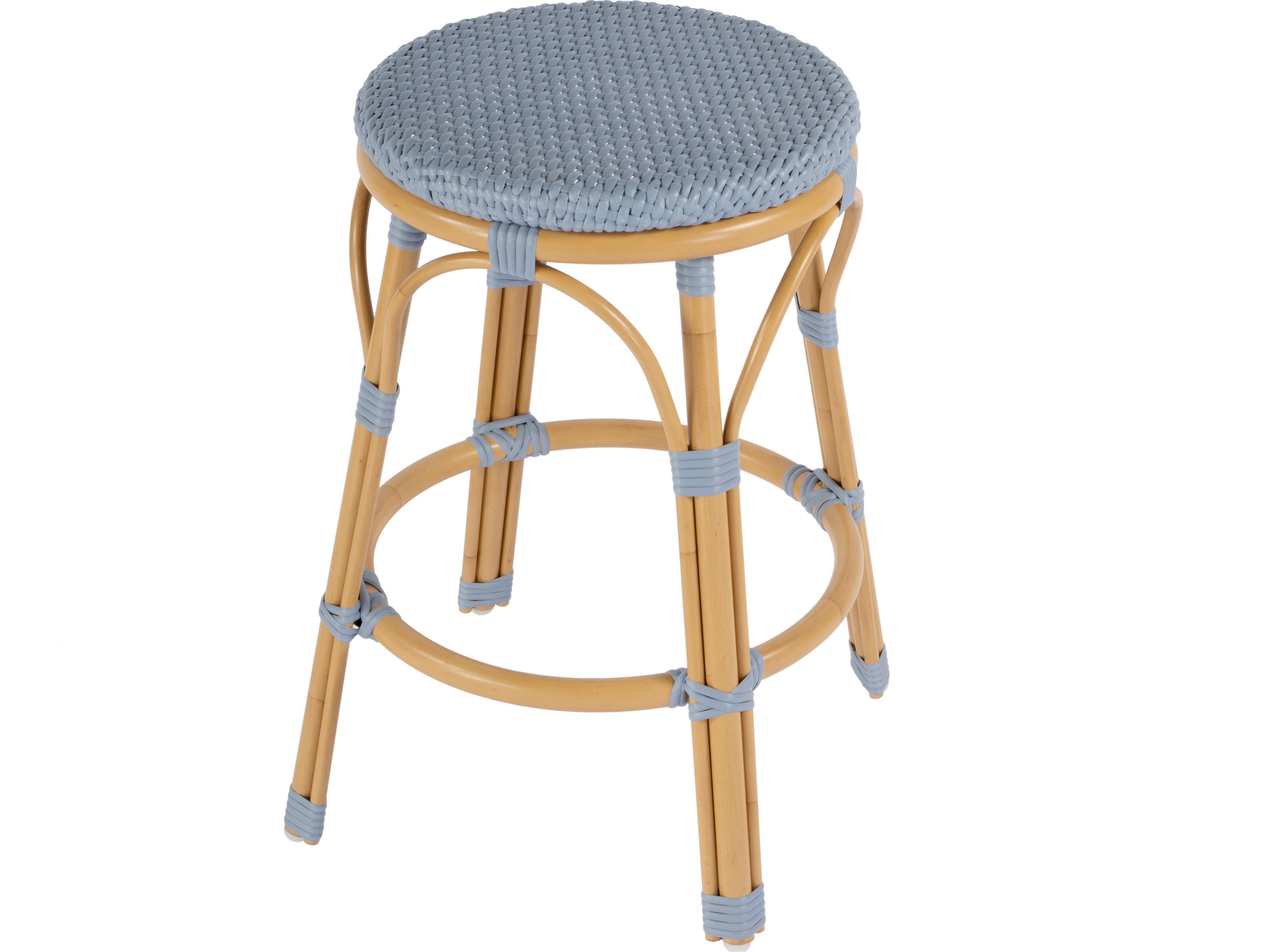 Butler Outdoor Tobias Aluminum Wicker Counter Stool