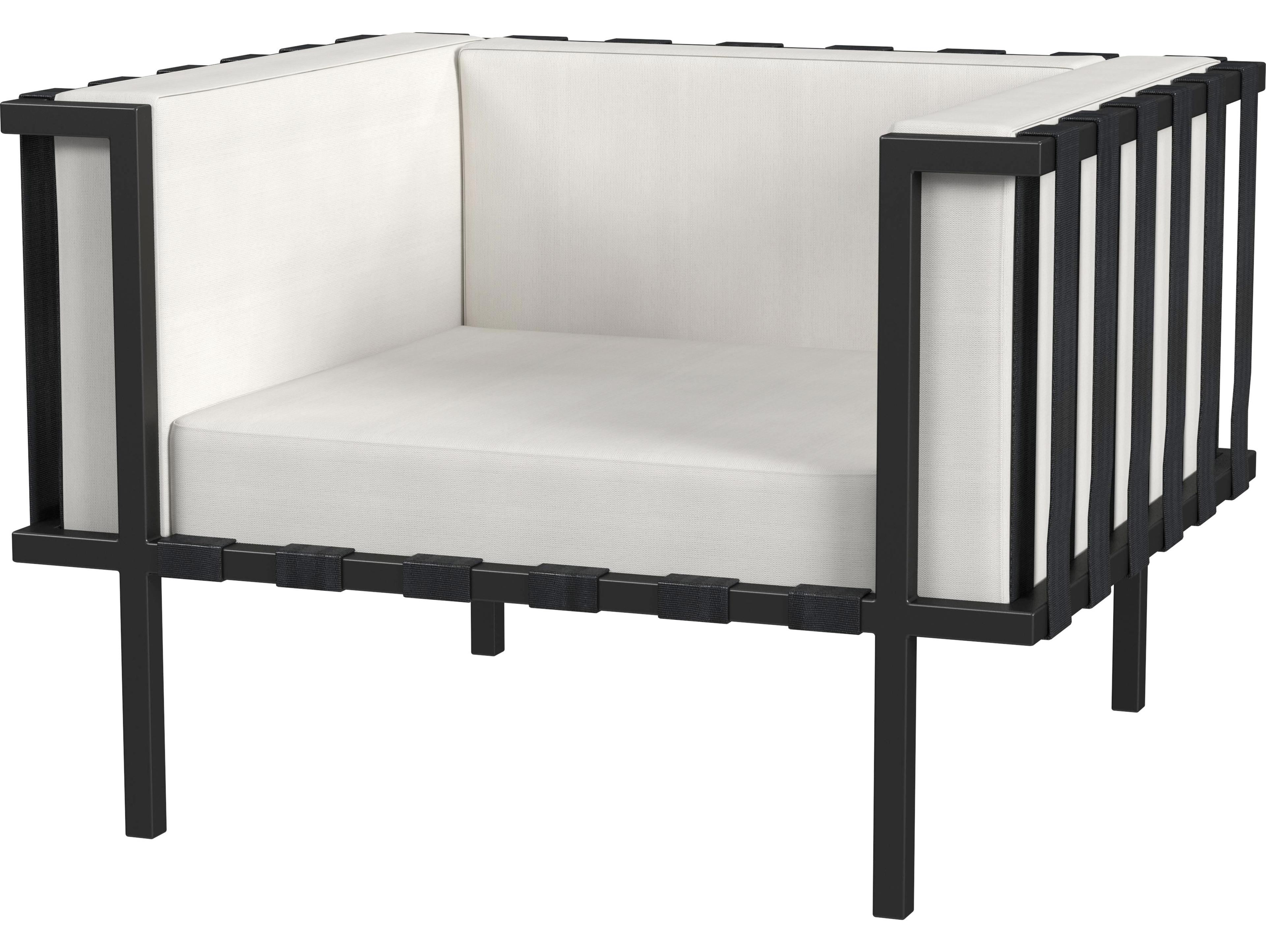 Butler Outdoor Norway Metal Cushion Lounge Chair