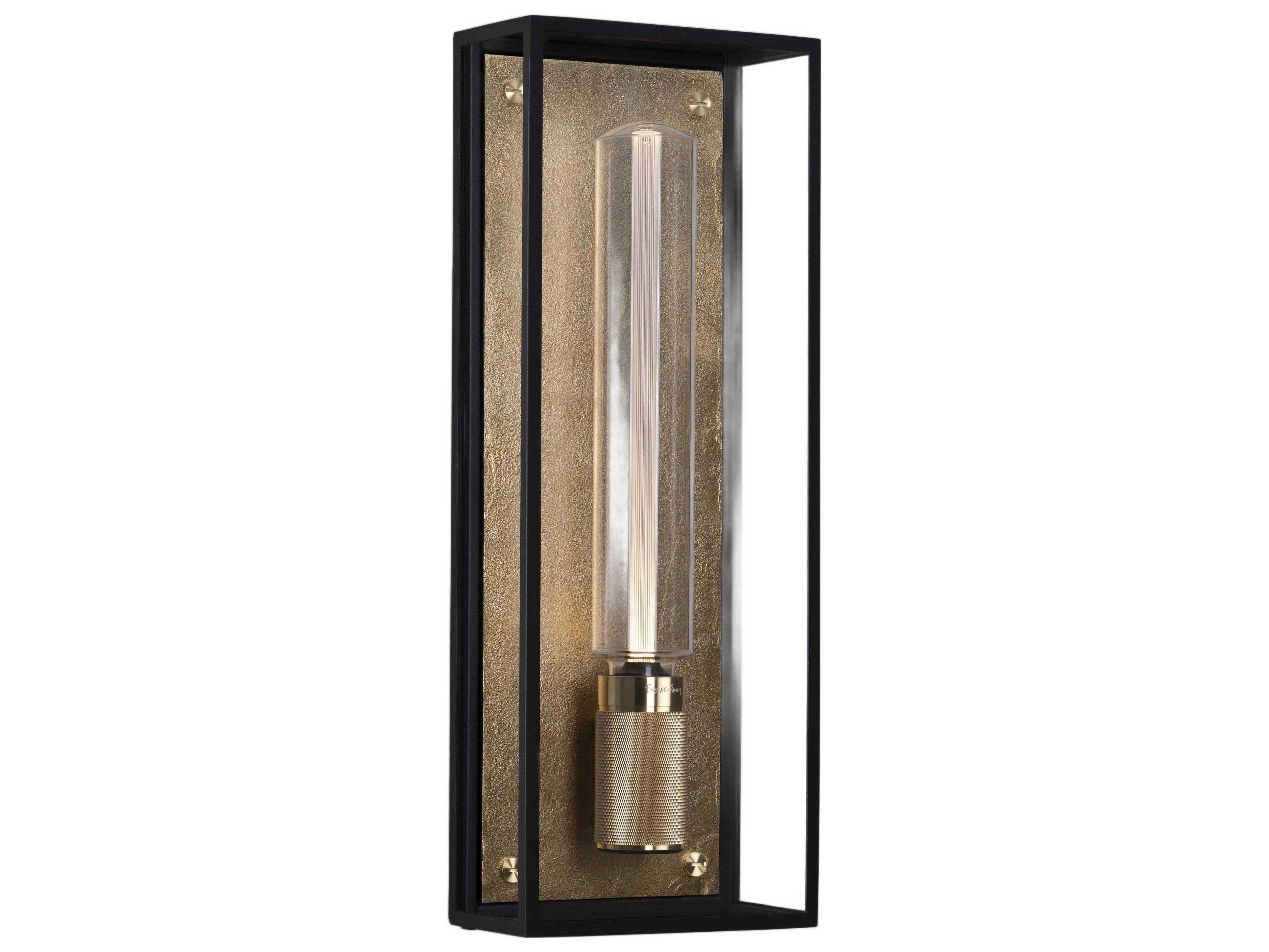 Buster + Punch Caged 3-Light Outdoor Wall Light