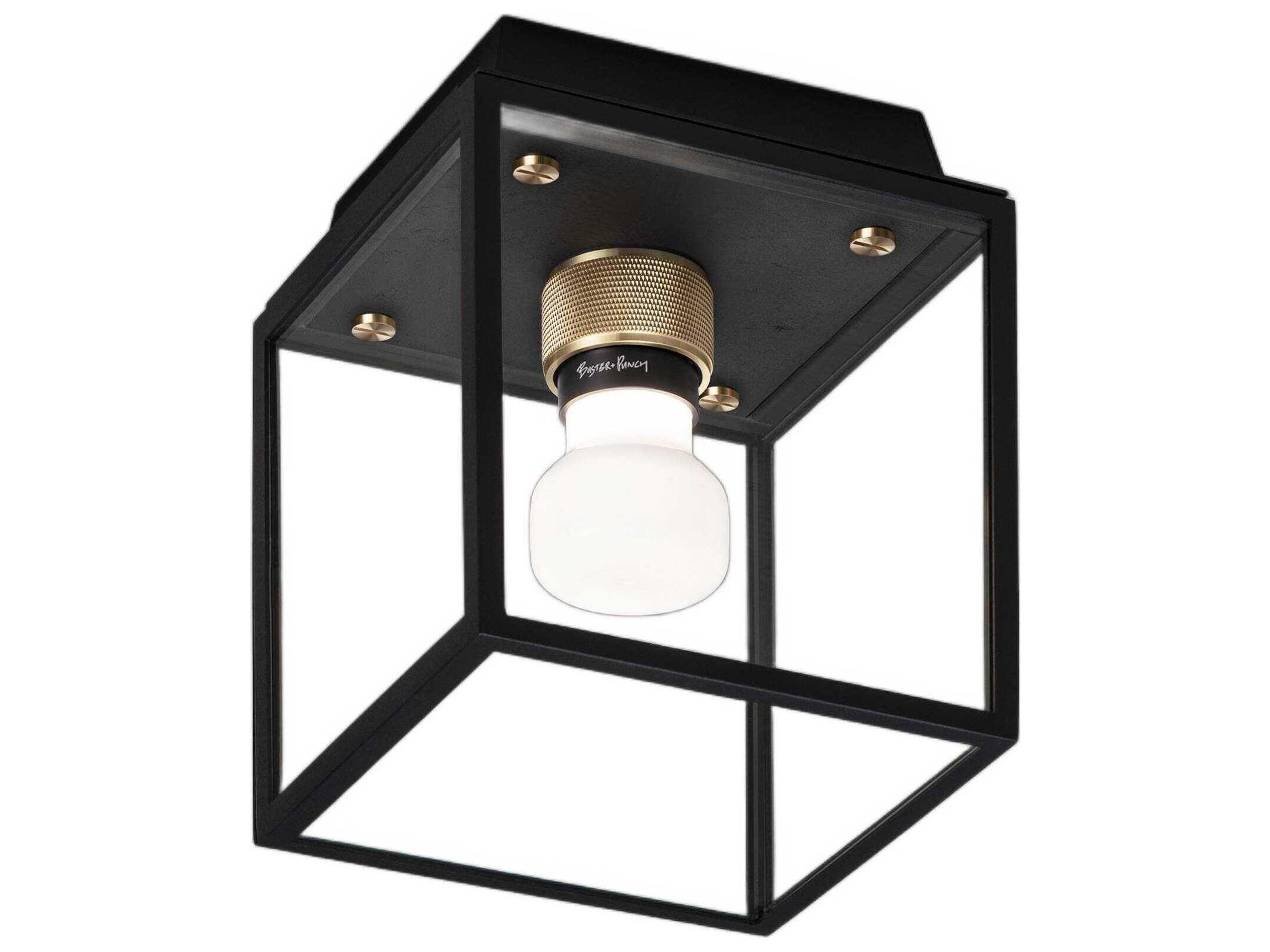 Buster + Punch Caged 1-Light Outdoor Ceiling Light