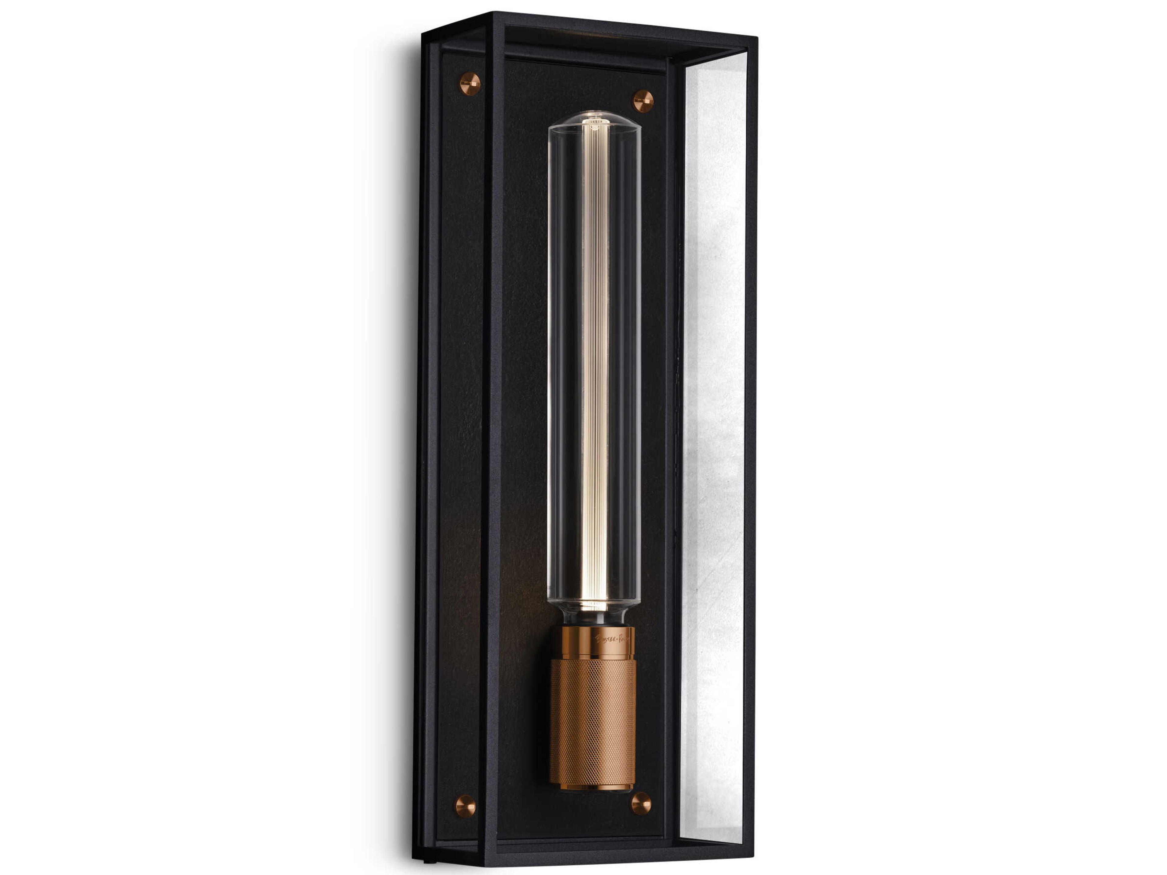 Buster + Punch Caged Cross Outdoor Wall Light