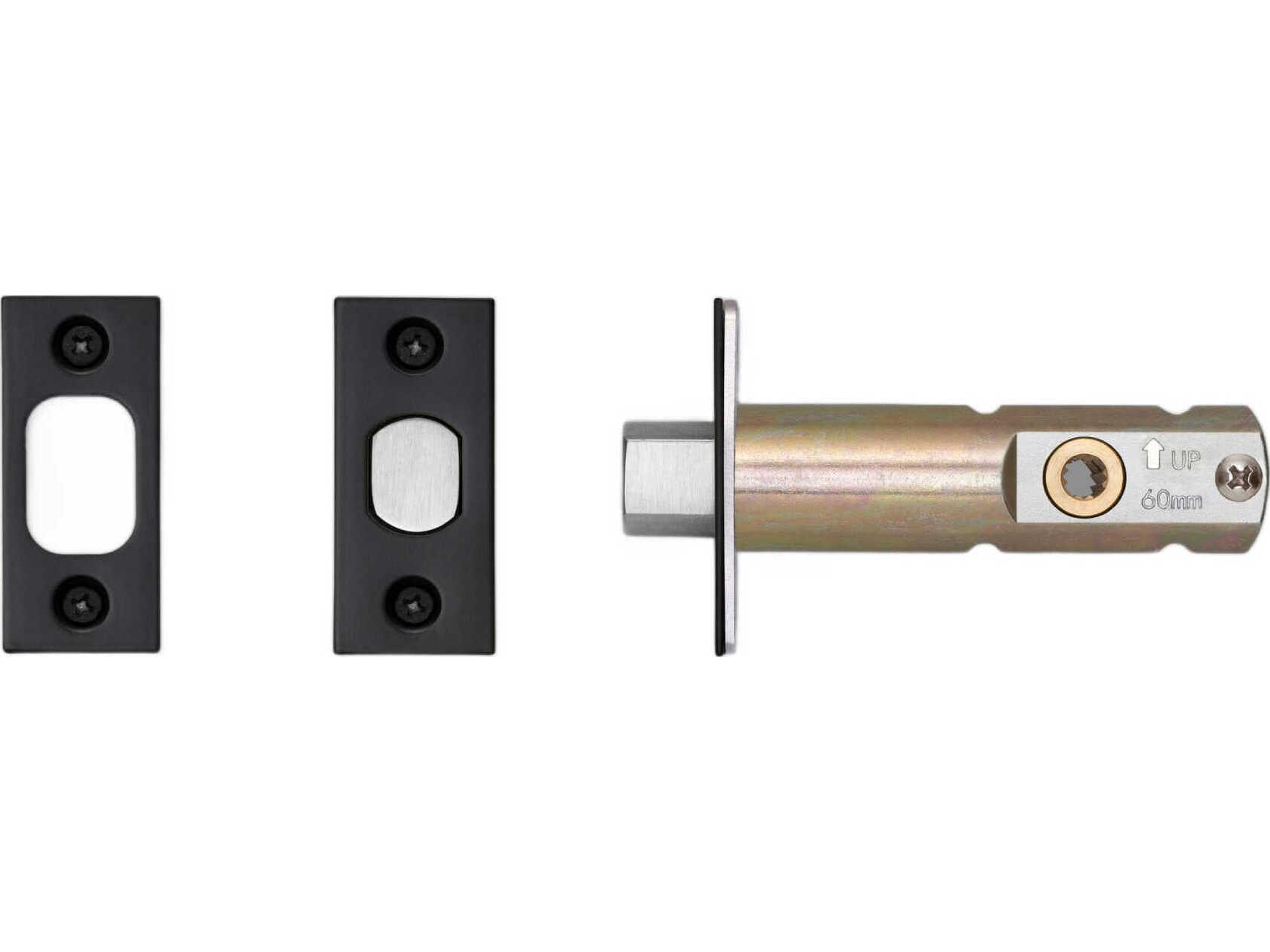 Buster + Punch Black 2-3/8" Thumbturn Lock Privacy Bolt