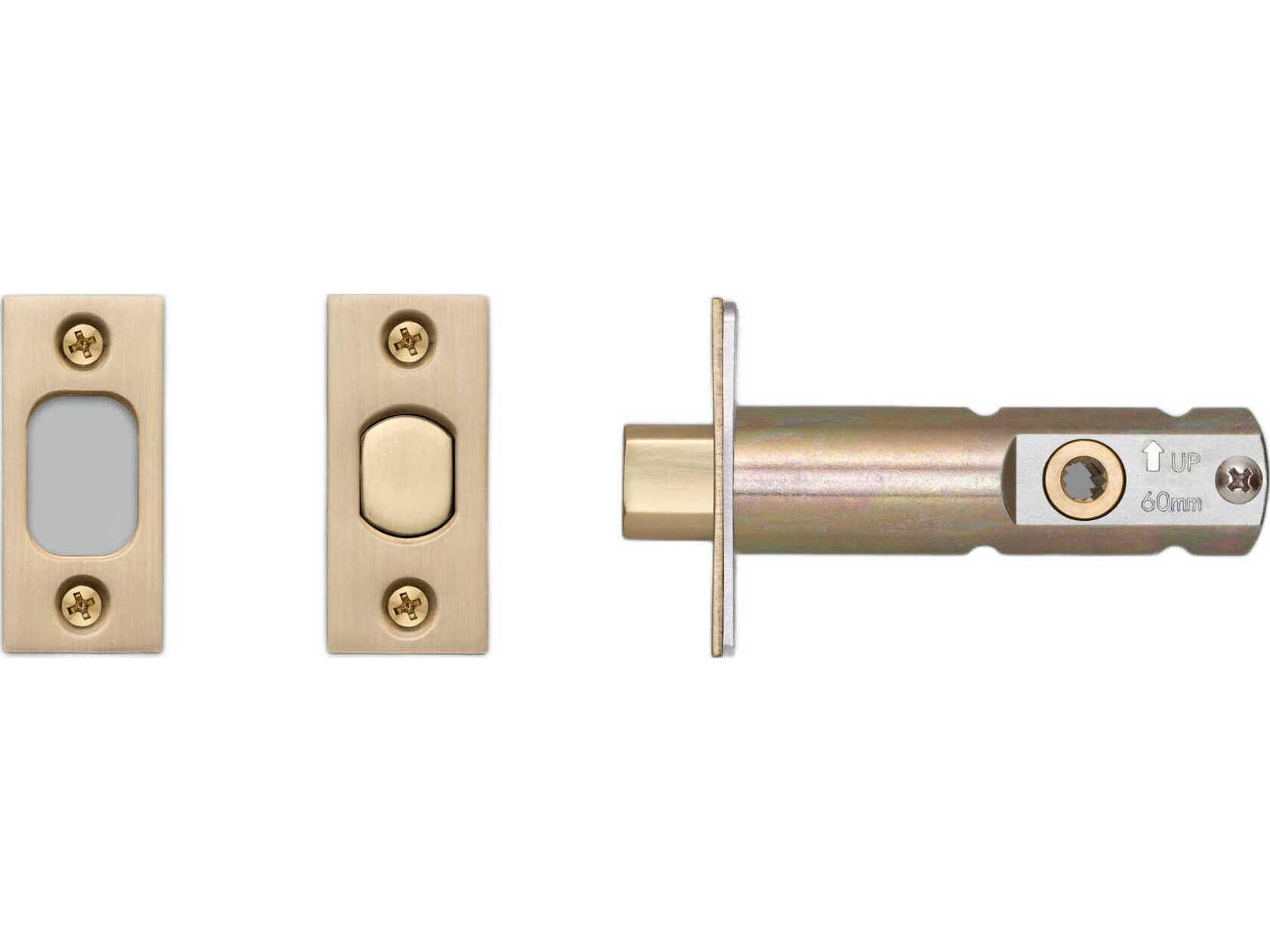 Buster + Punch Brass 2-3/4" Thumbturn Lock Privacy Bolt