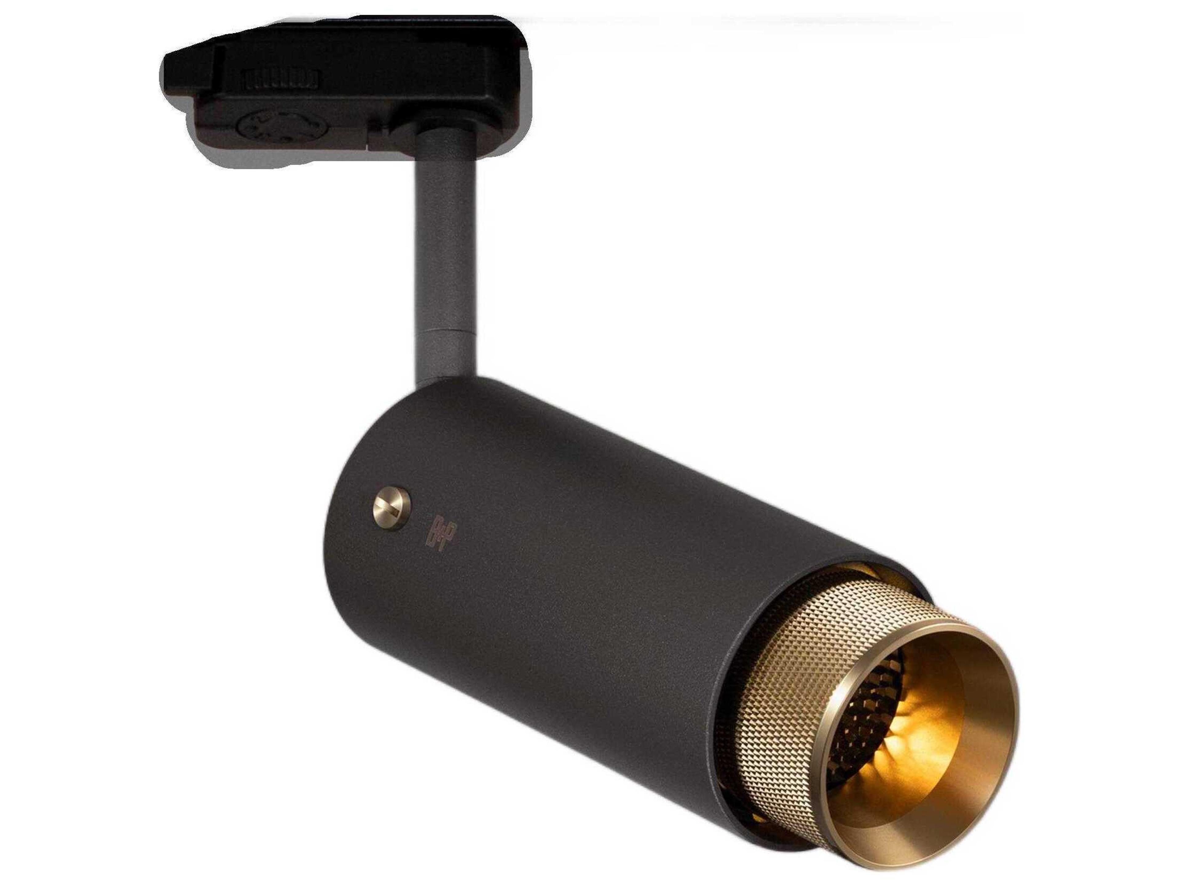 Buster + Punch Exhaust 1-Light Brass Linear Track & Rail Light