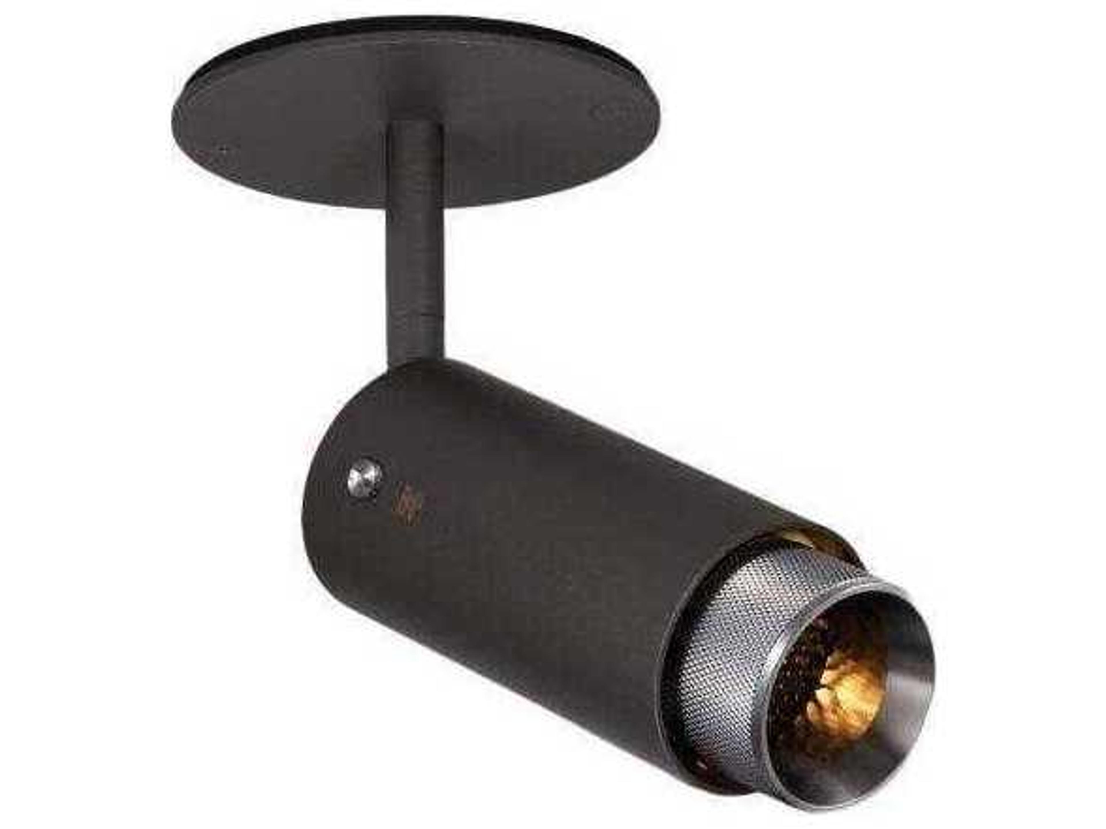 Buster + Punch Exhaust 1-Light Steel Black Cylinder Spot Light