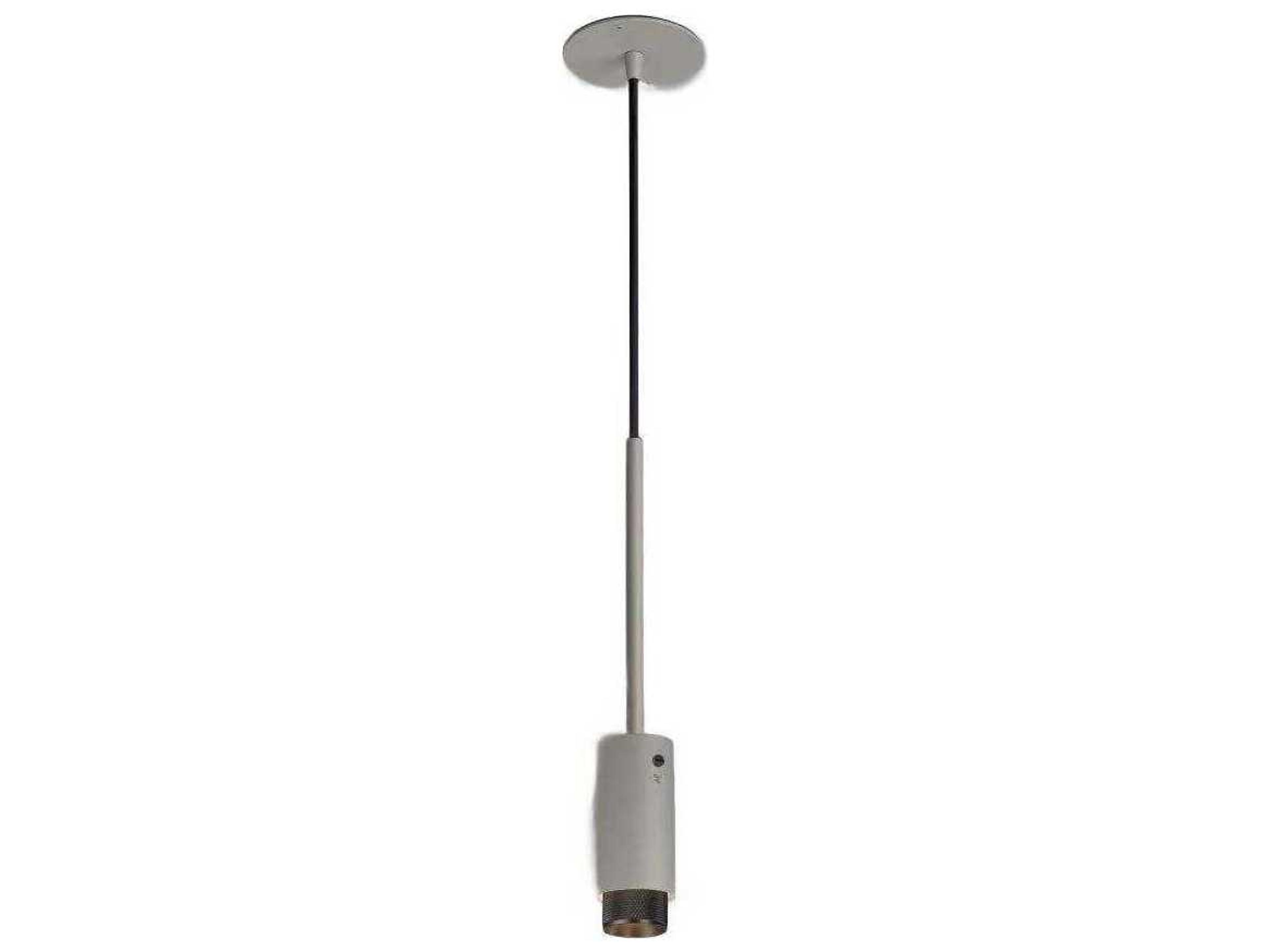 Buster + Punch Exhaust 1-Light Black Gray Cylinder Mini Pendant