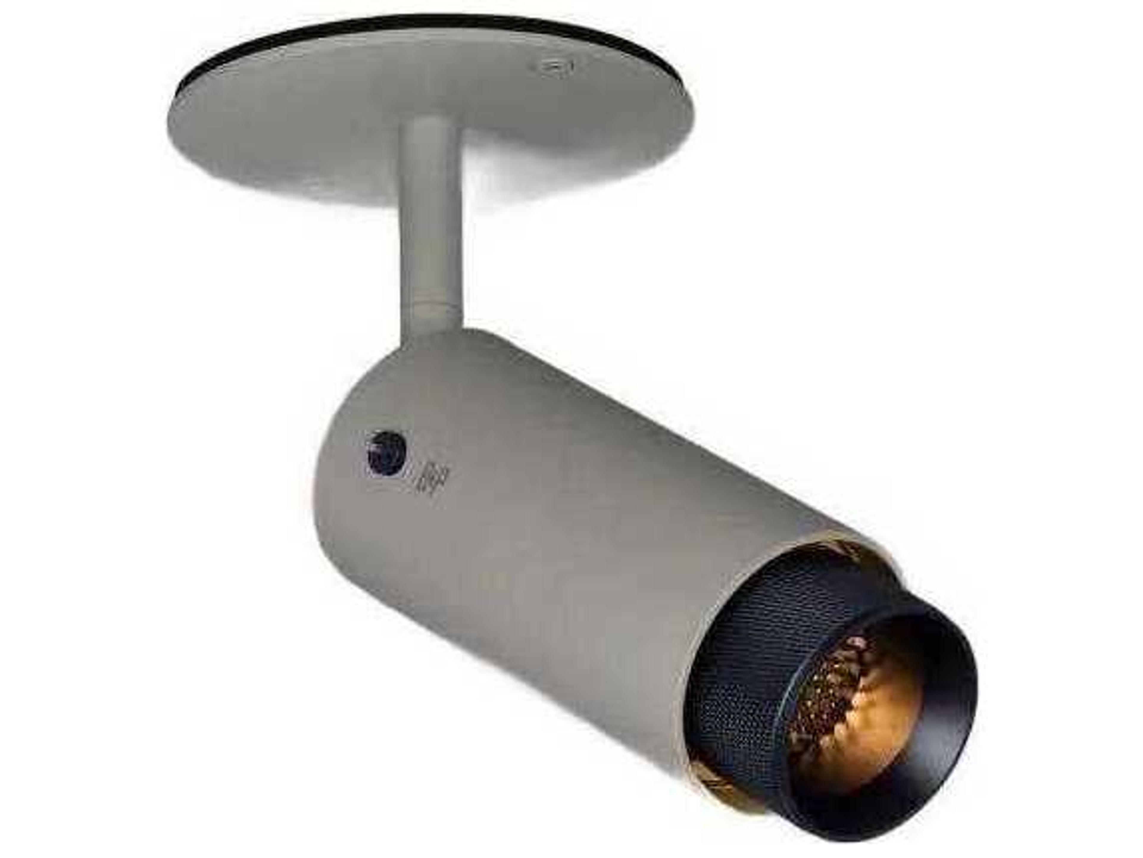 Buster + Punch Exhaust 1-Light Black Gray Cylinder Spot Light
