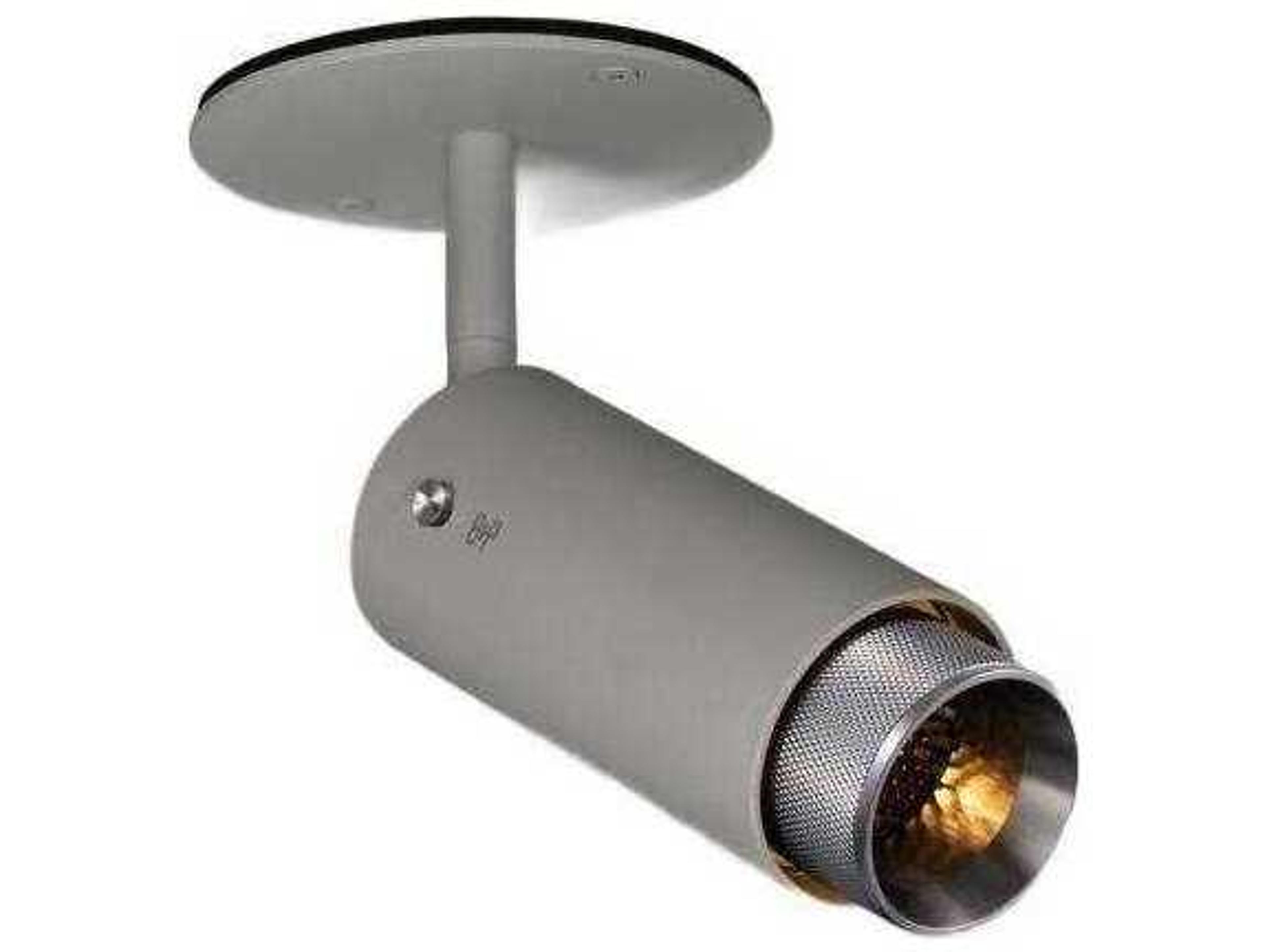 Buster + Punch Exhaust 1-Light Steel Gray Cylinder Spot Light