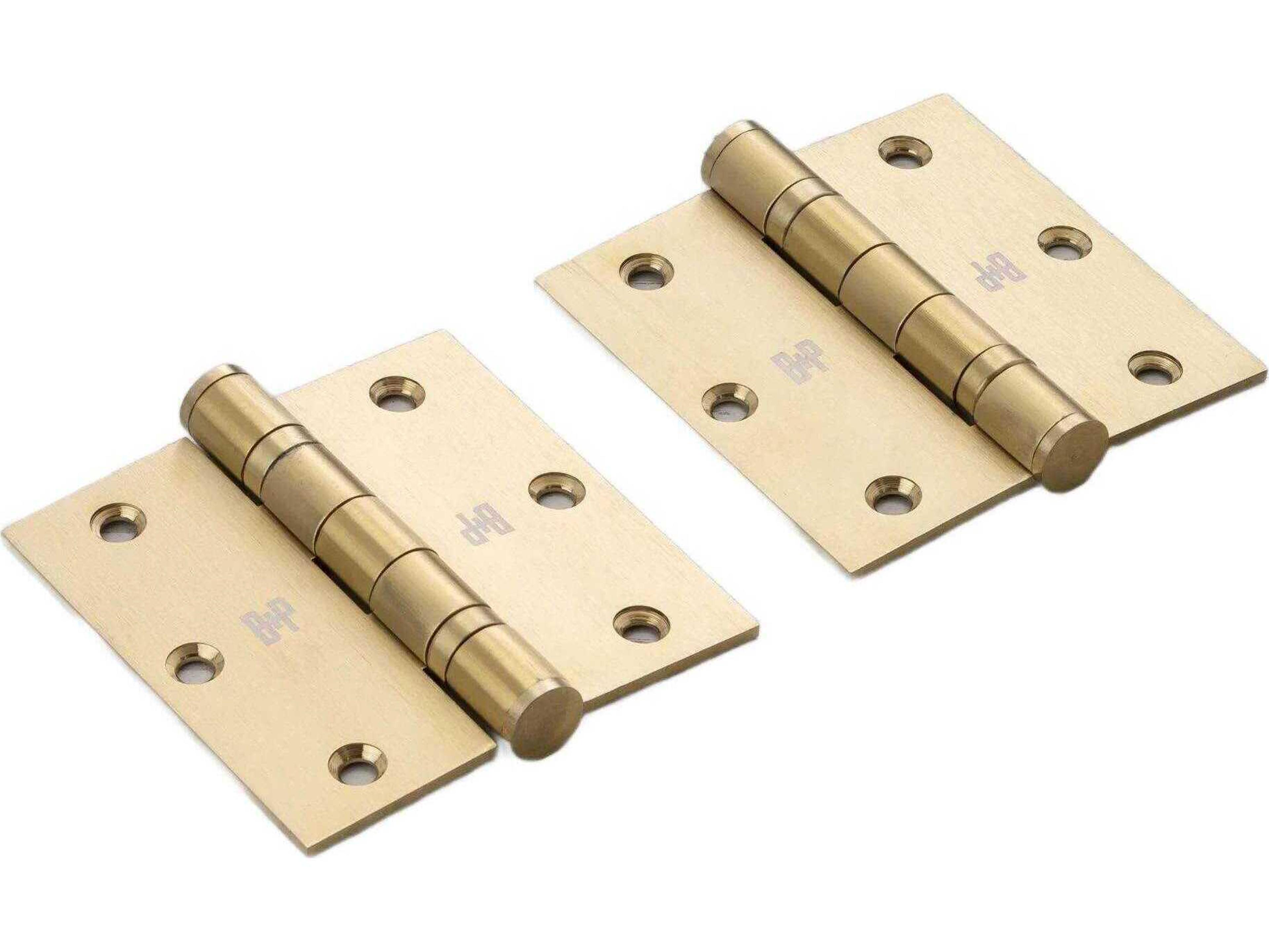 Buster + Punch Brass 3.5" x 3.5" Door Hinge