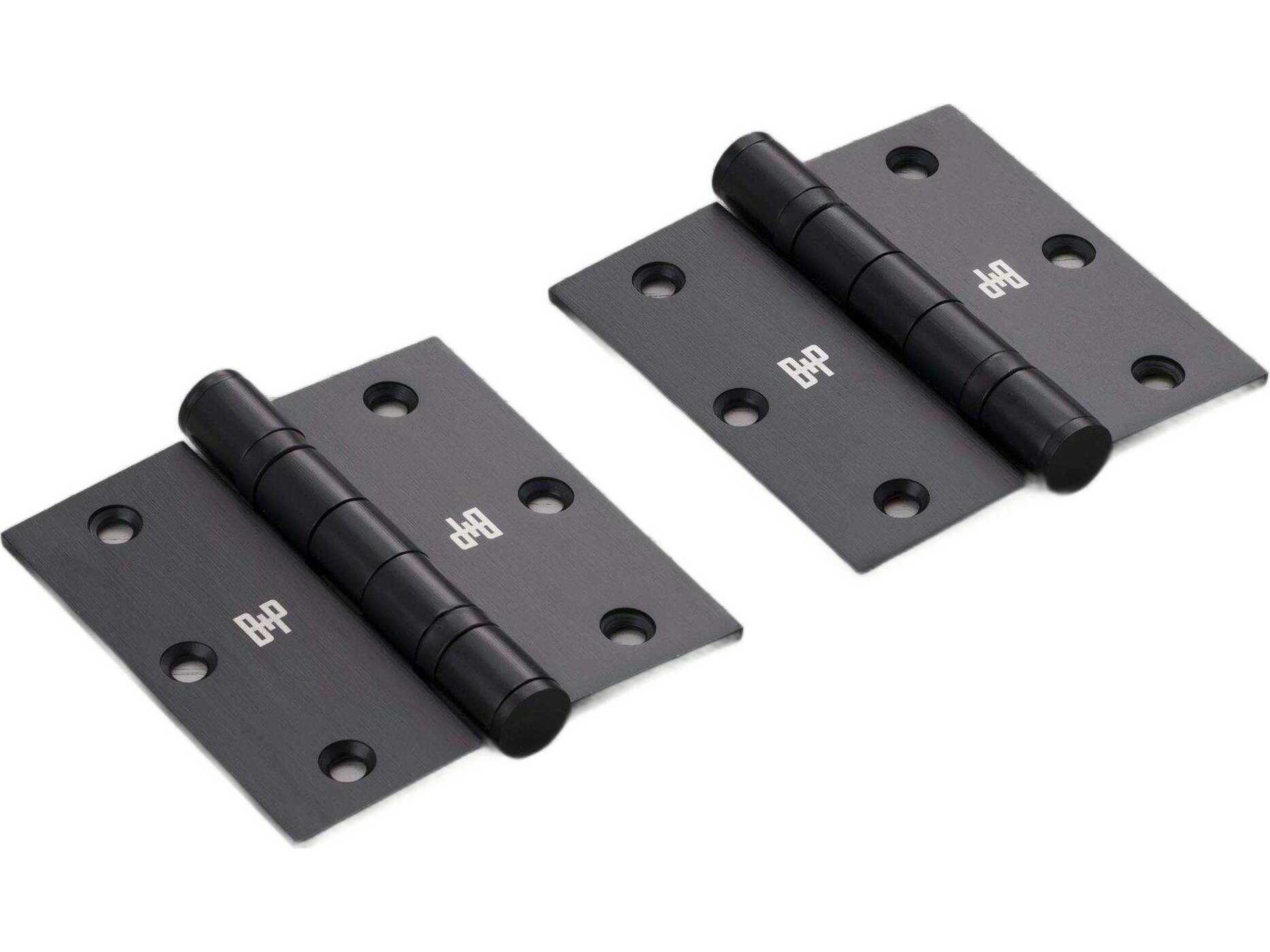 Buster + Punch Welders Black 3.5" x 3.5" Door Hinge