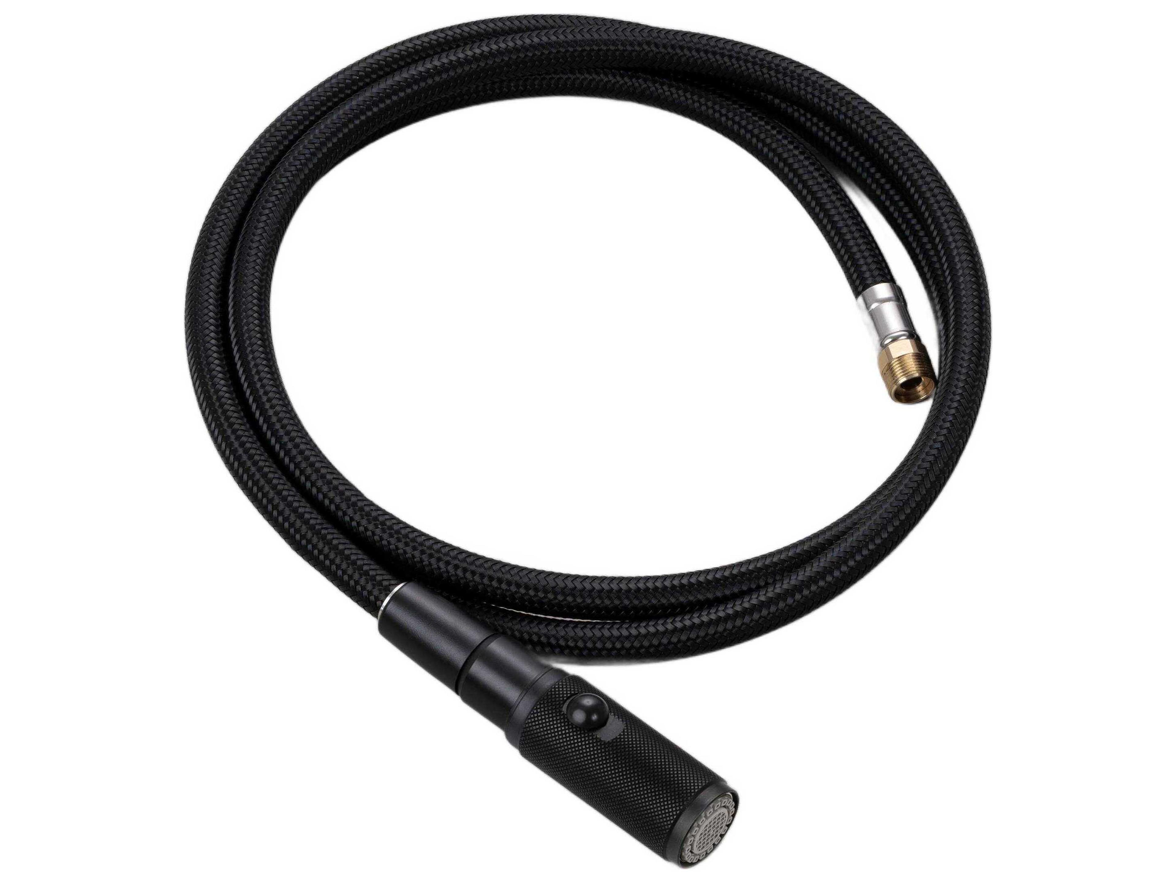 Cross Welders Black Dual Spray Faucet Kit