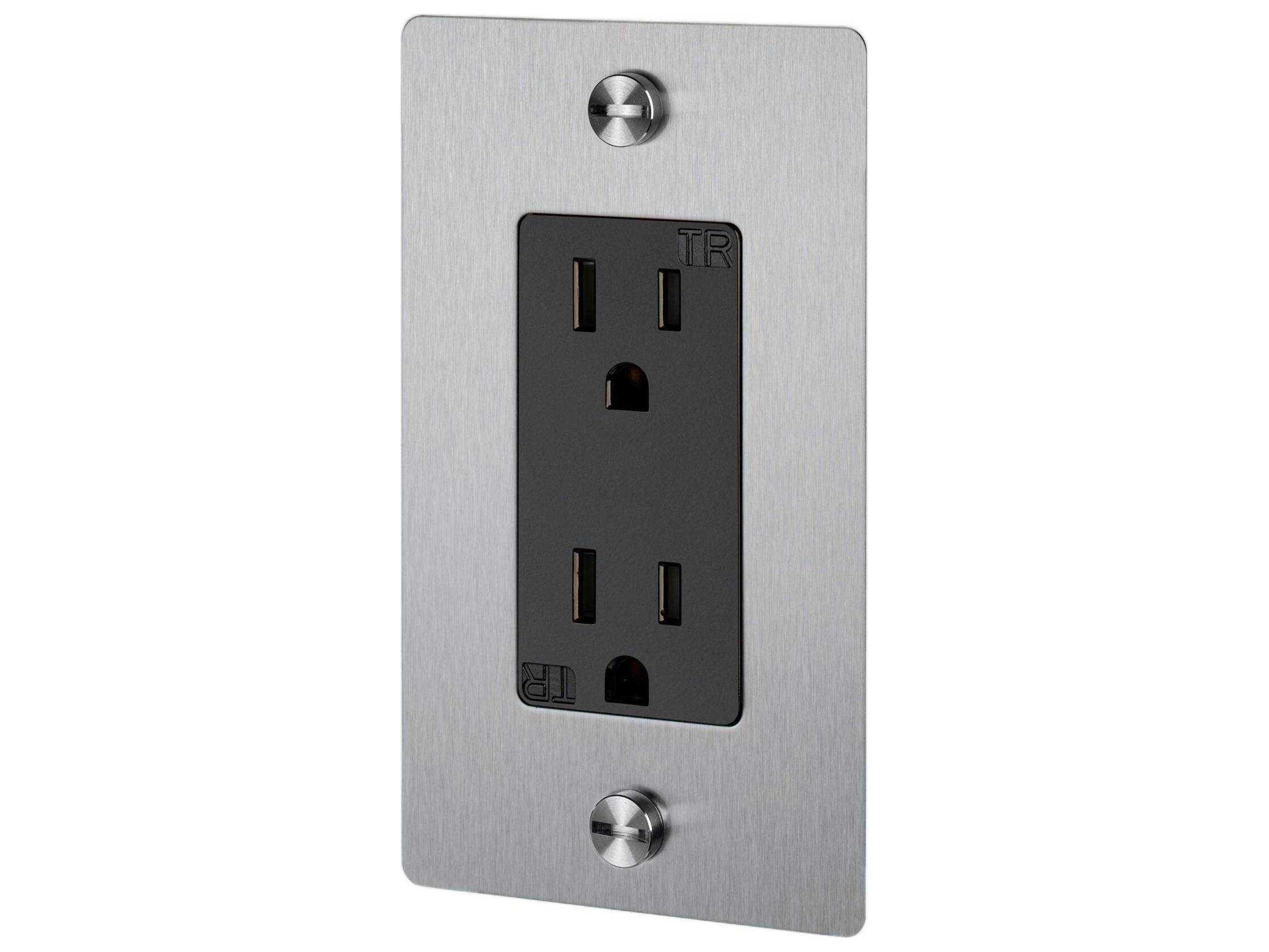 1G Steel Outlet without B+P Logo