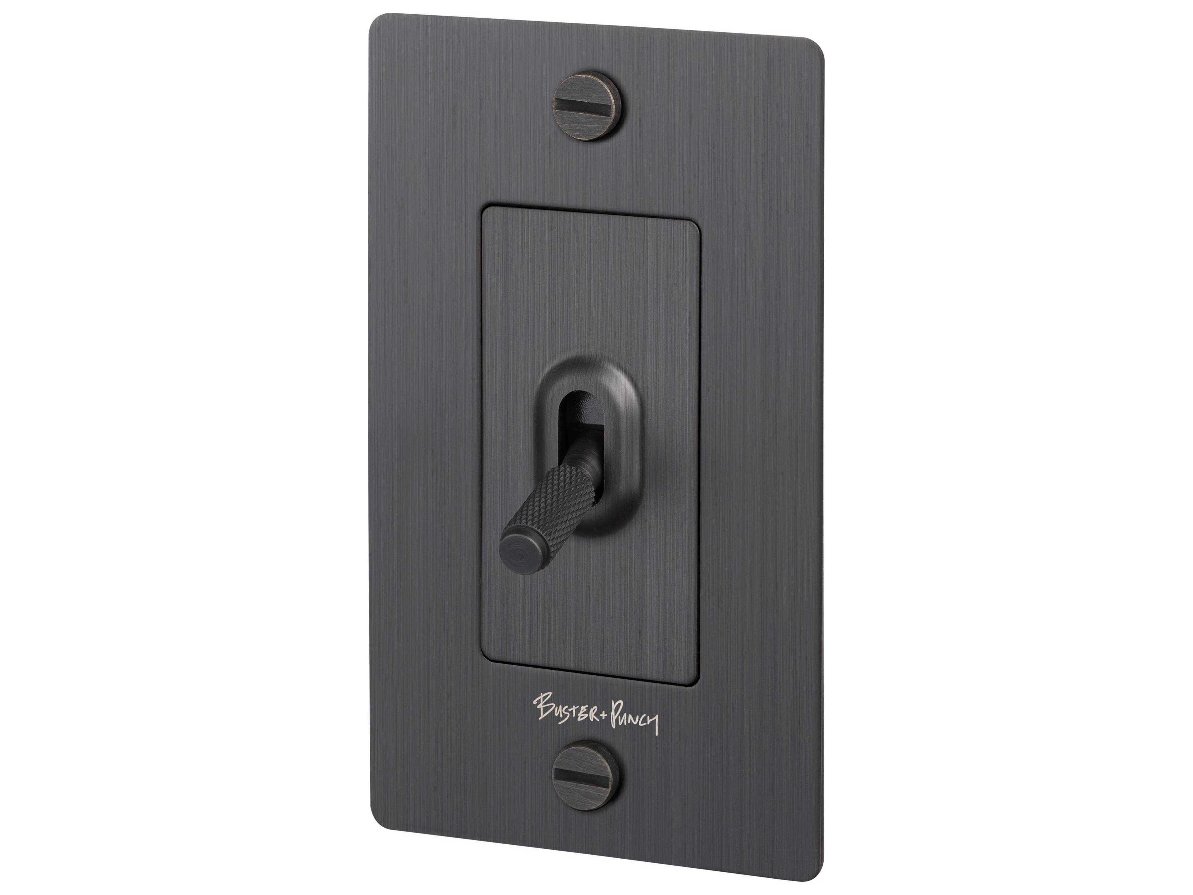 Buster + Punch 1G Smoked Bronze Cross Toggle