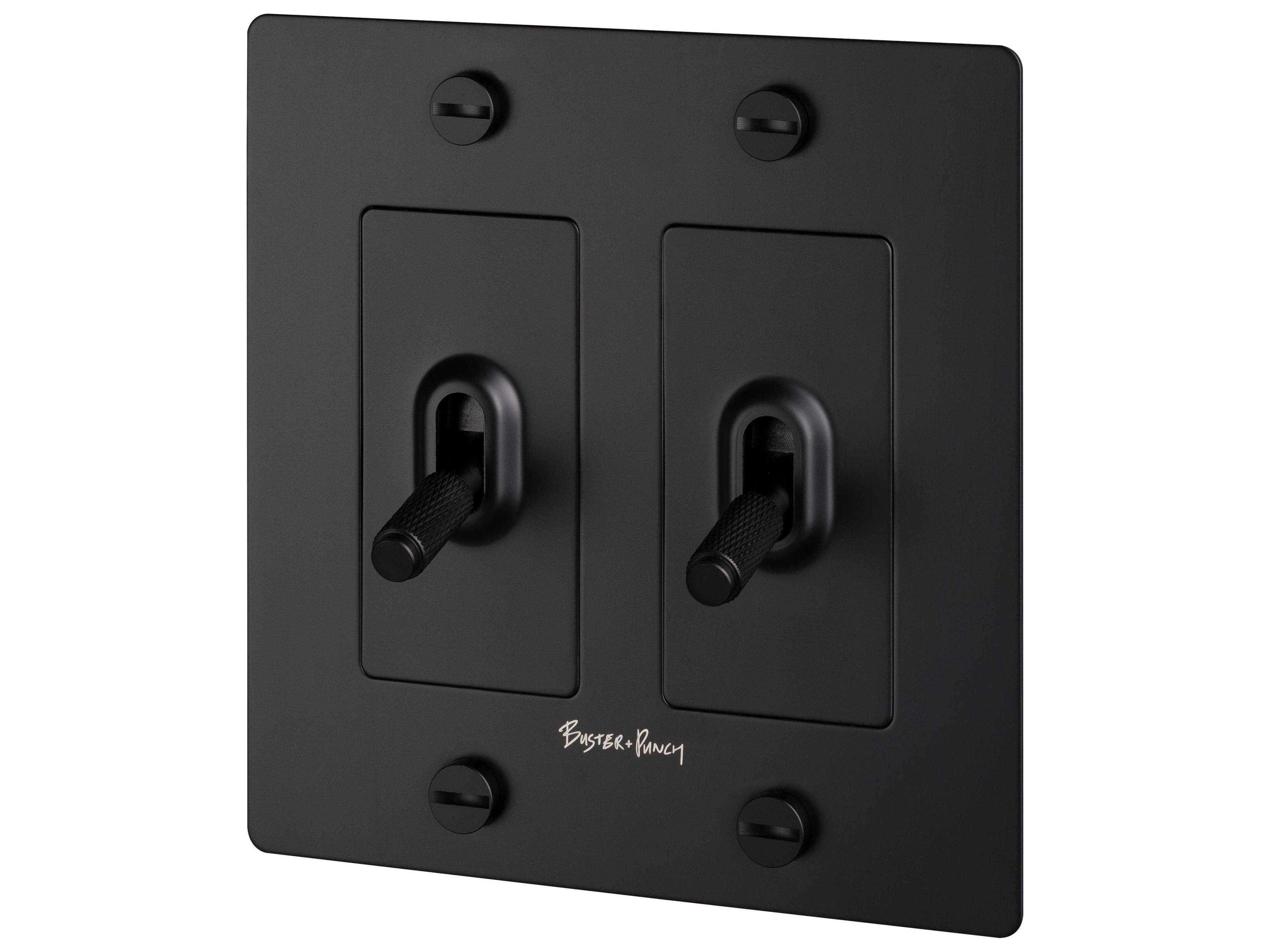 Buster + Punch 2G Black Cross Toggle